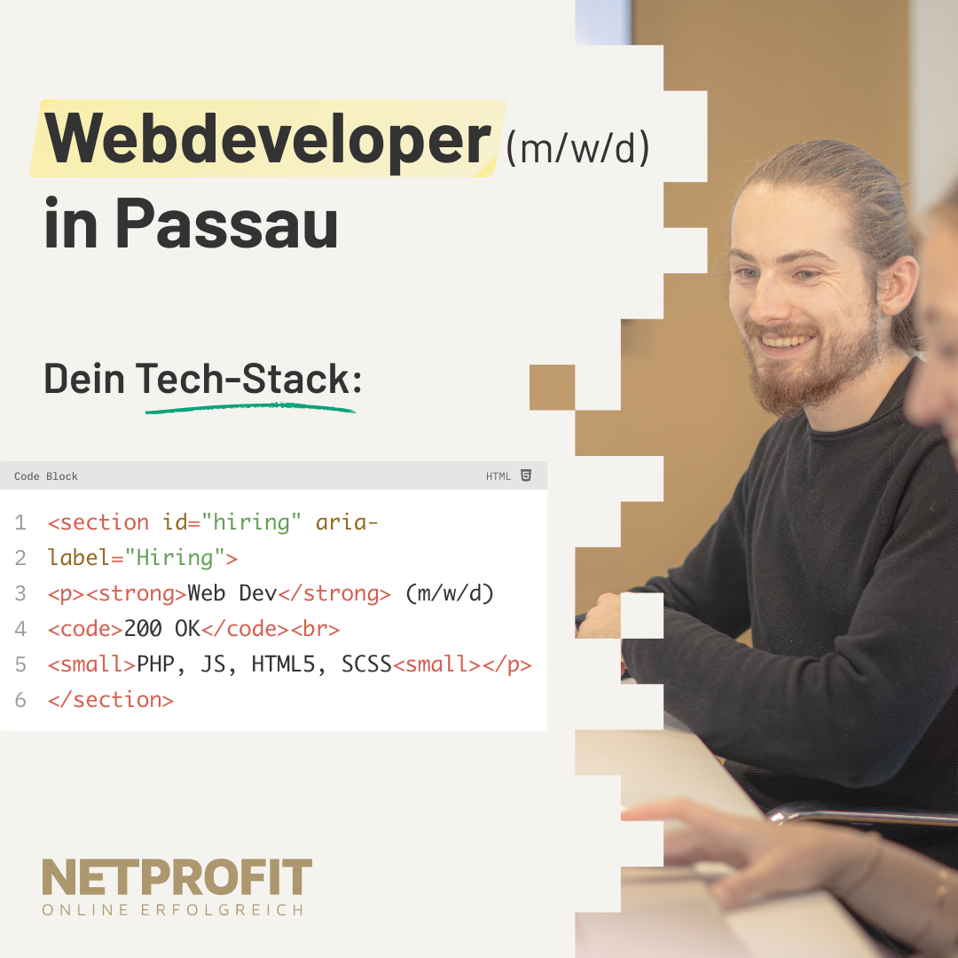 NETPROFIT Facebook ad