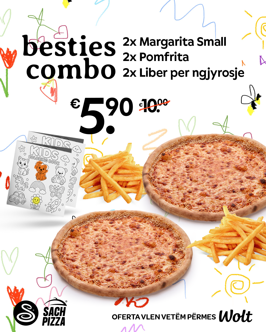 SachPizza Facebook ad