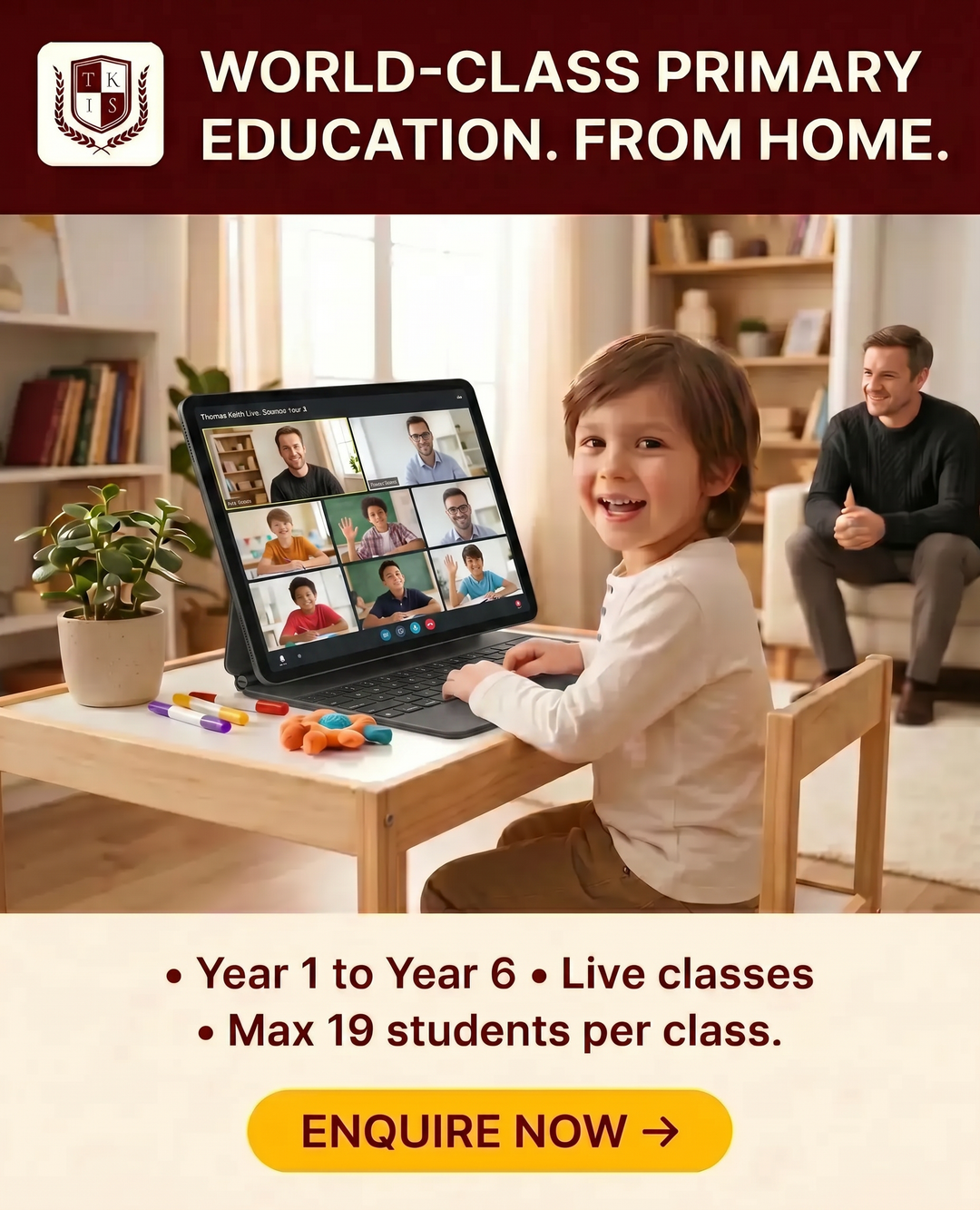 Thomas Keith Independent School Facebook ad