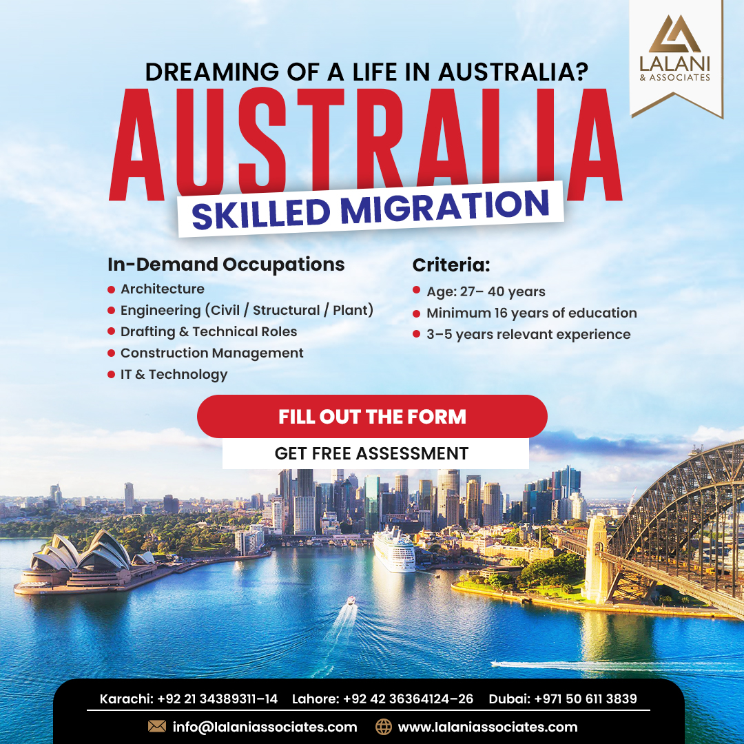 Lalani & Associates - Advisory, Consulting and Immigration Services Facebook ad from Feb 18, 2026