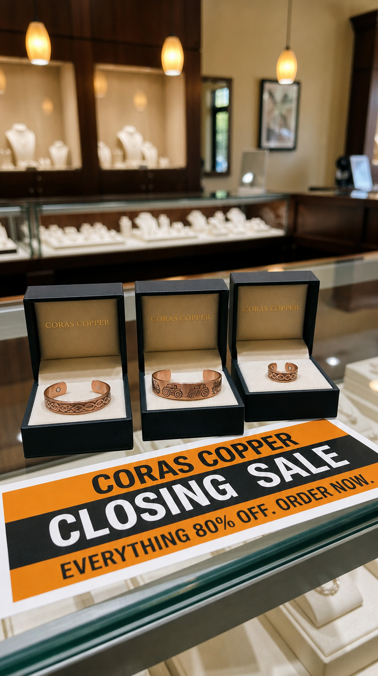 Cora's Copper Jewelry Facebook ad