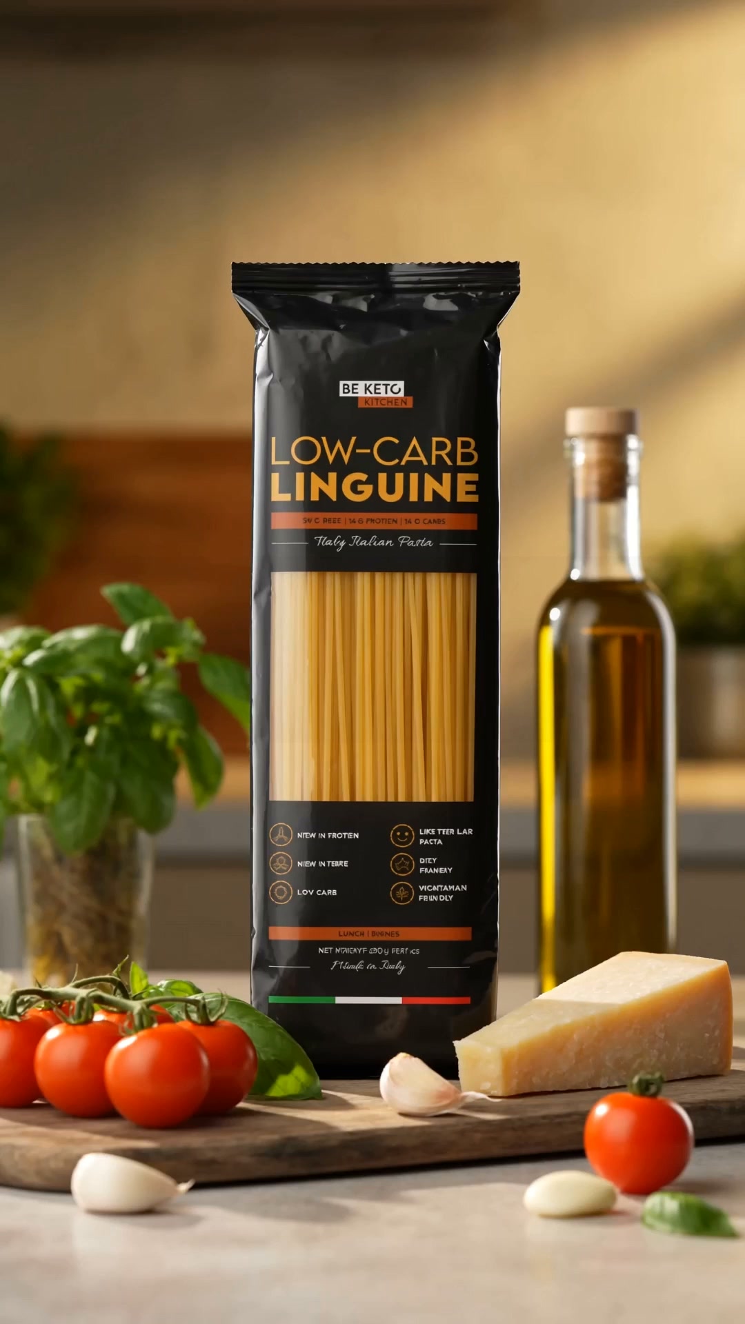 BeKeto Global Facebook ad: Pasta Keto