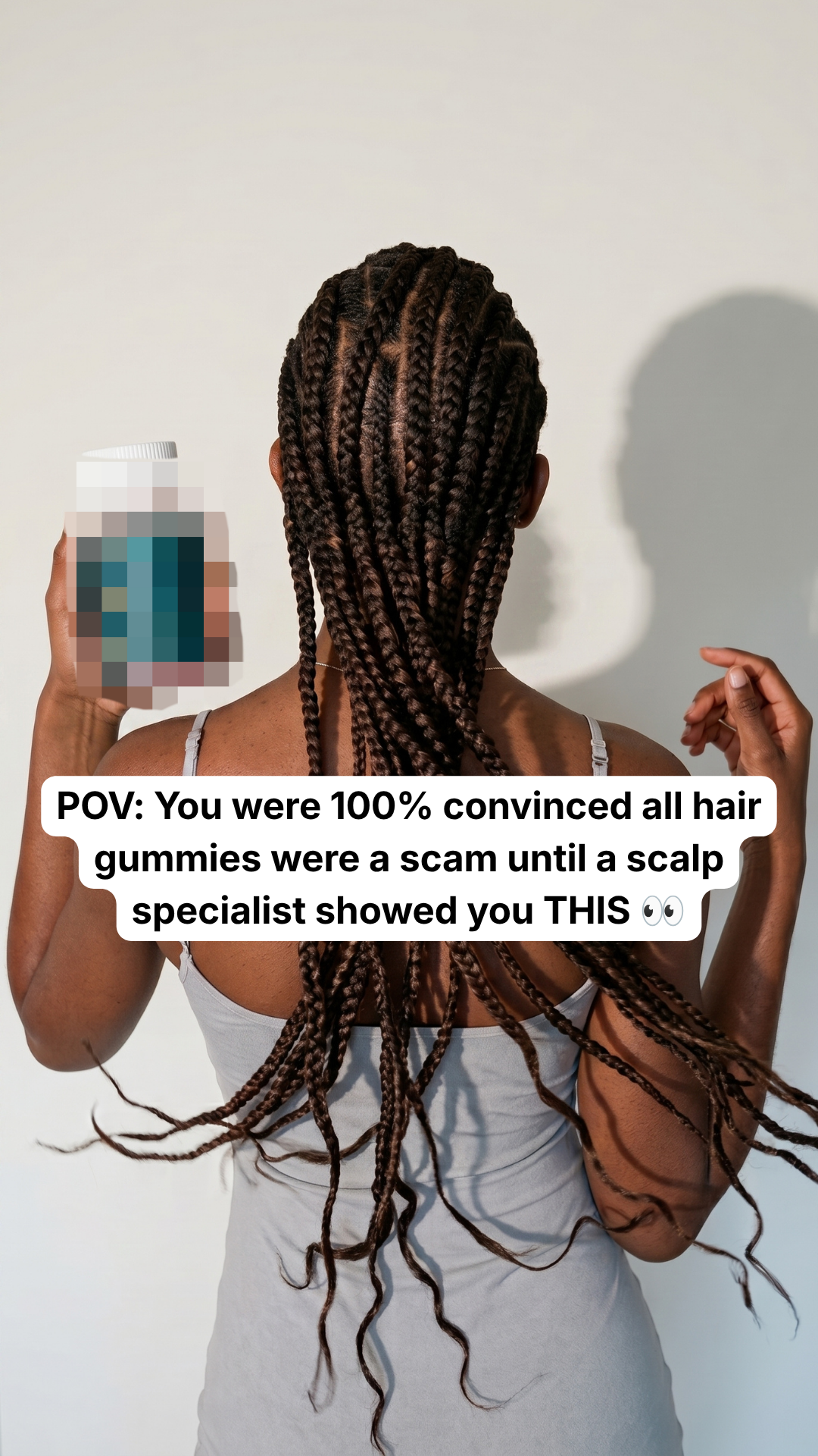Certified Trichologist & Scalp Specialist Emily DeNard, Emunah Beauty Facebook ad