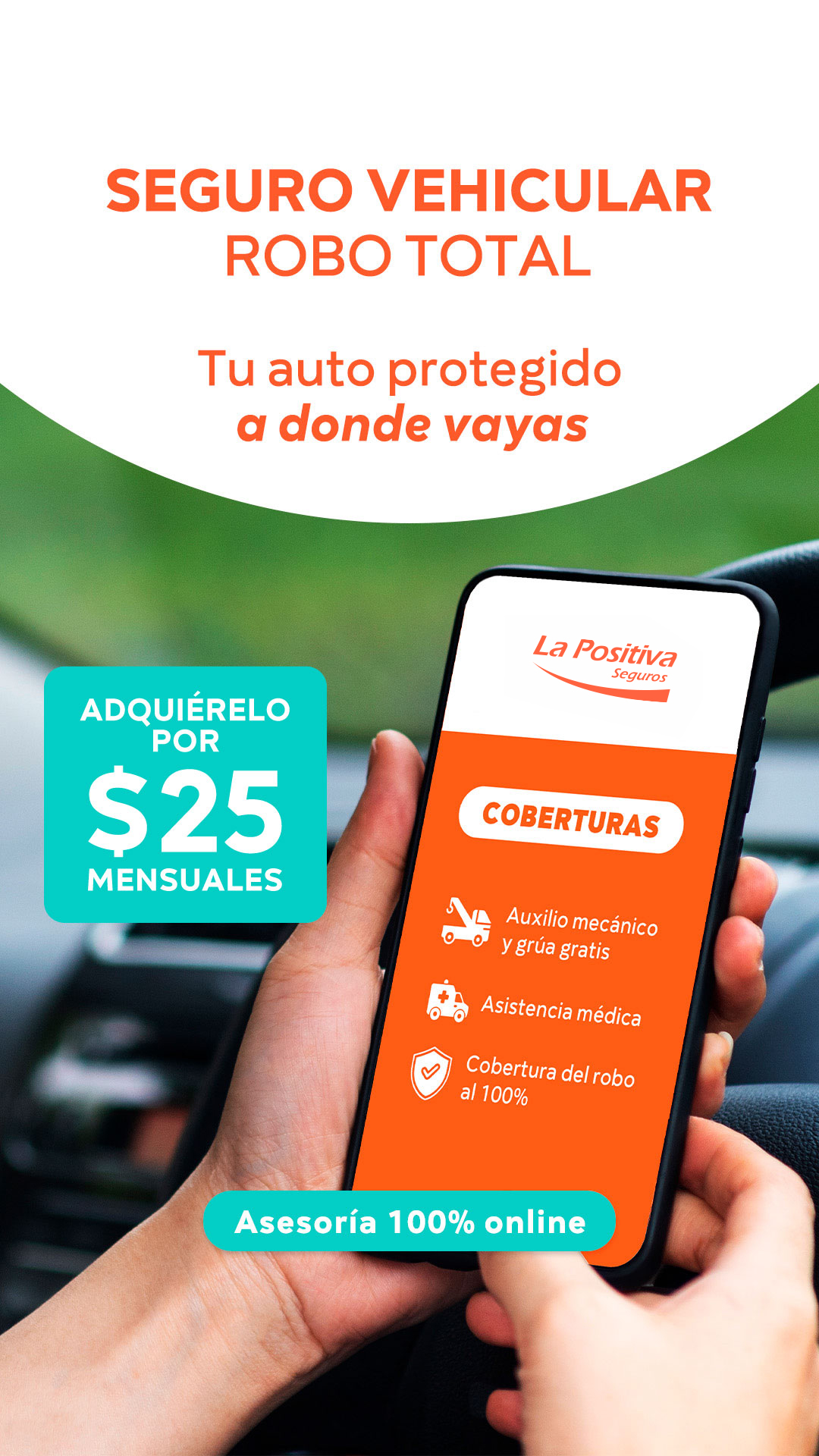 La Positiva Seguros Facebook ad