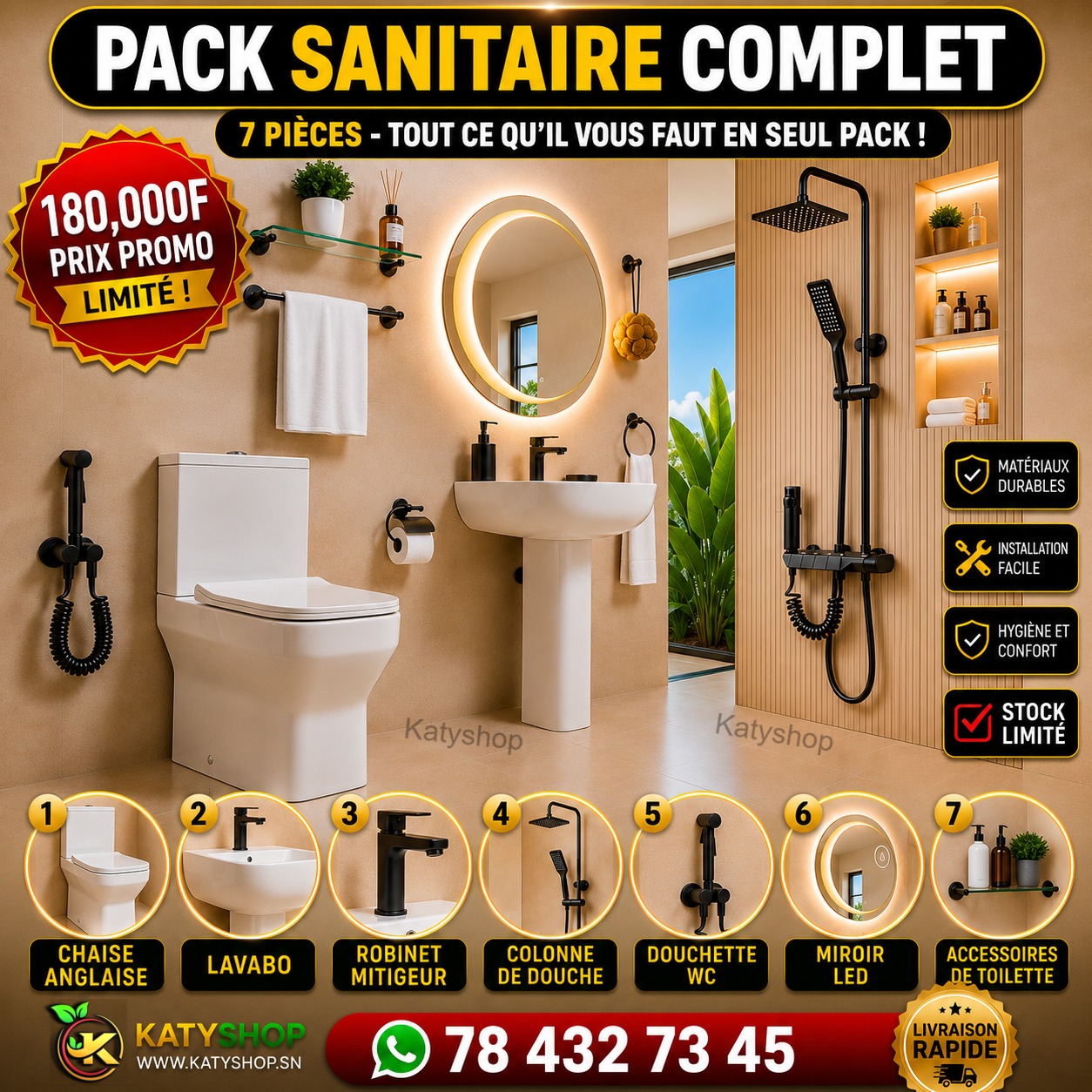 Katy Shop Facebook ad: Katyshop.sn - Boutique en ligne pour meuble…