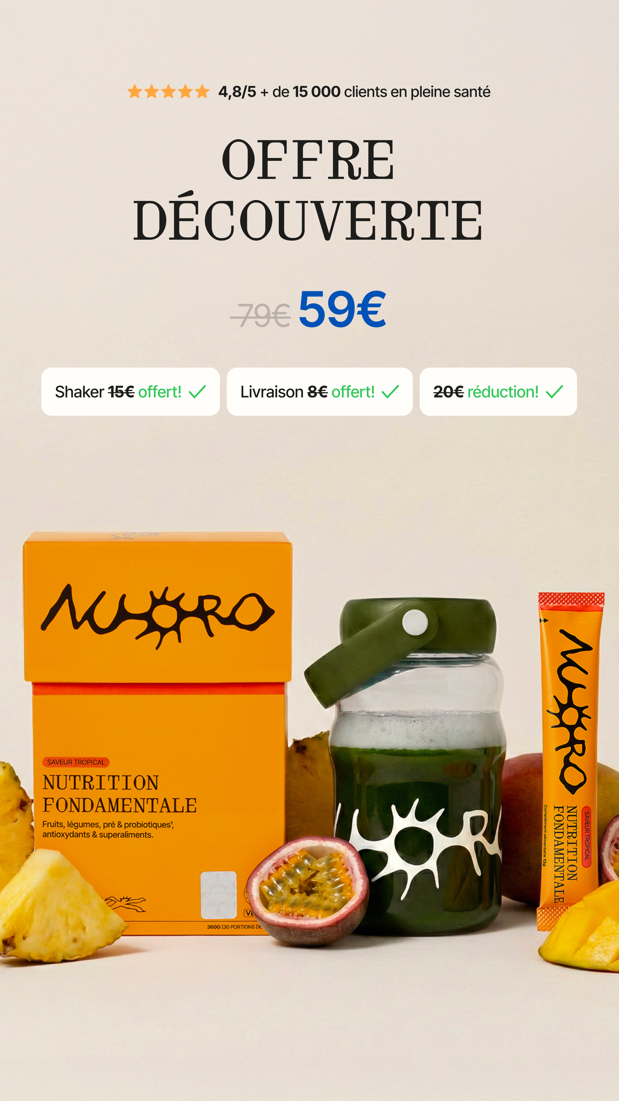 Drinknuoro Facebook ad
