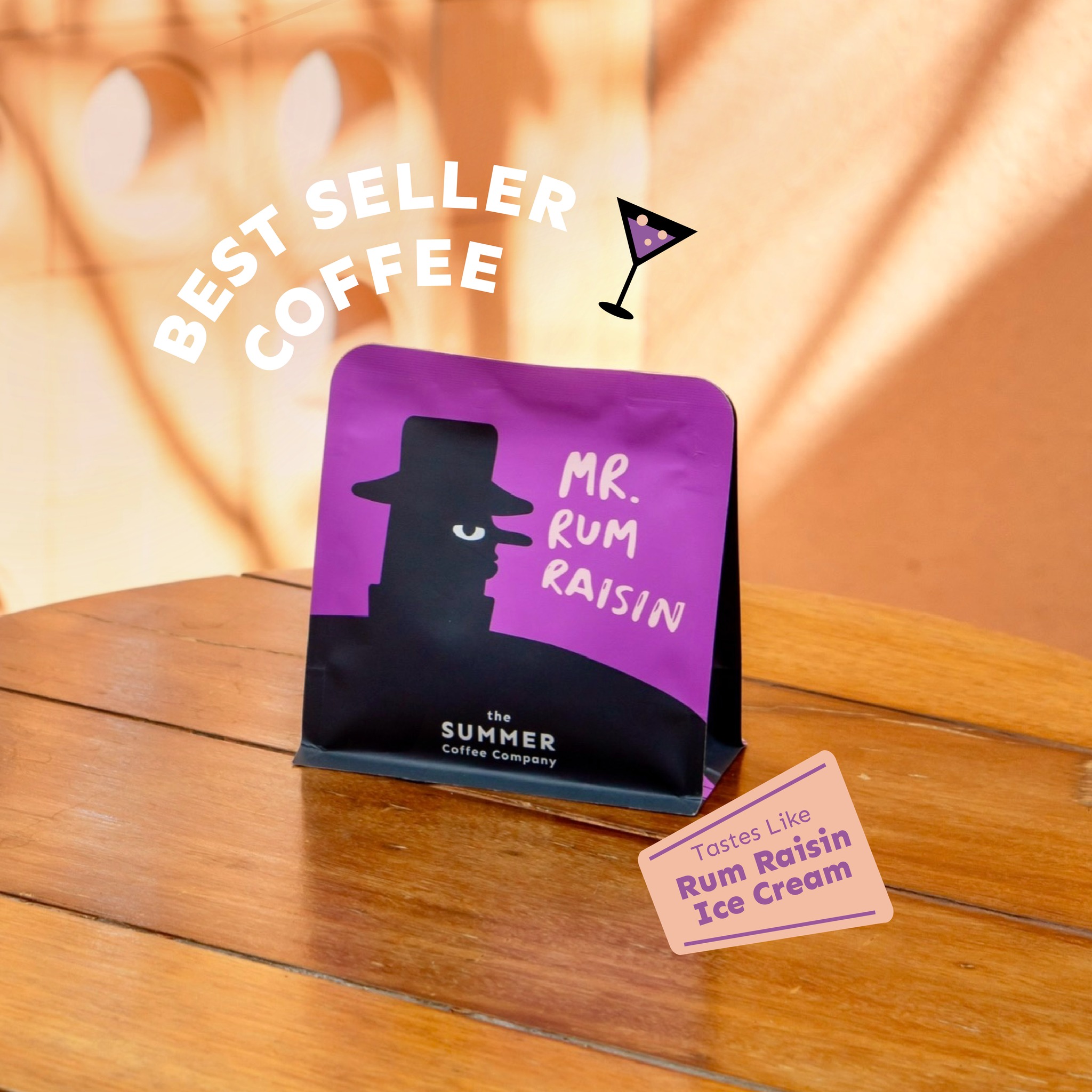 The Summer Coffee Company Facebook ad