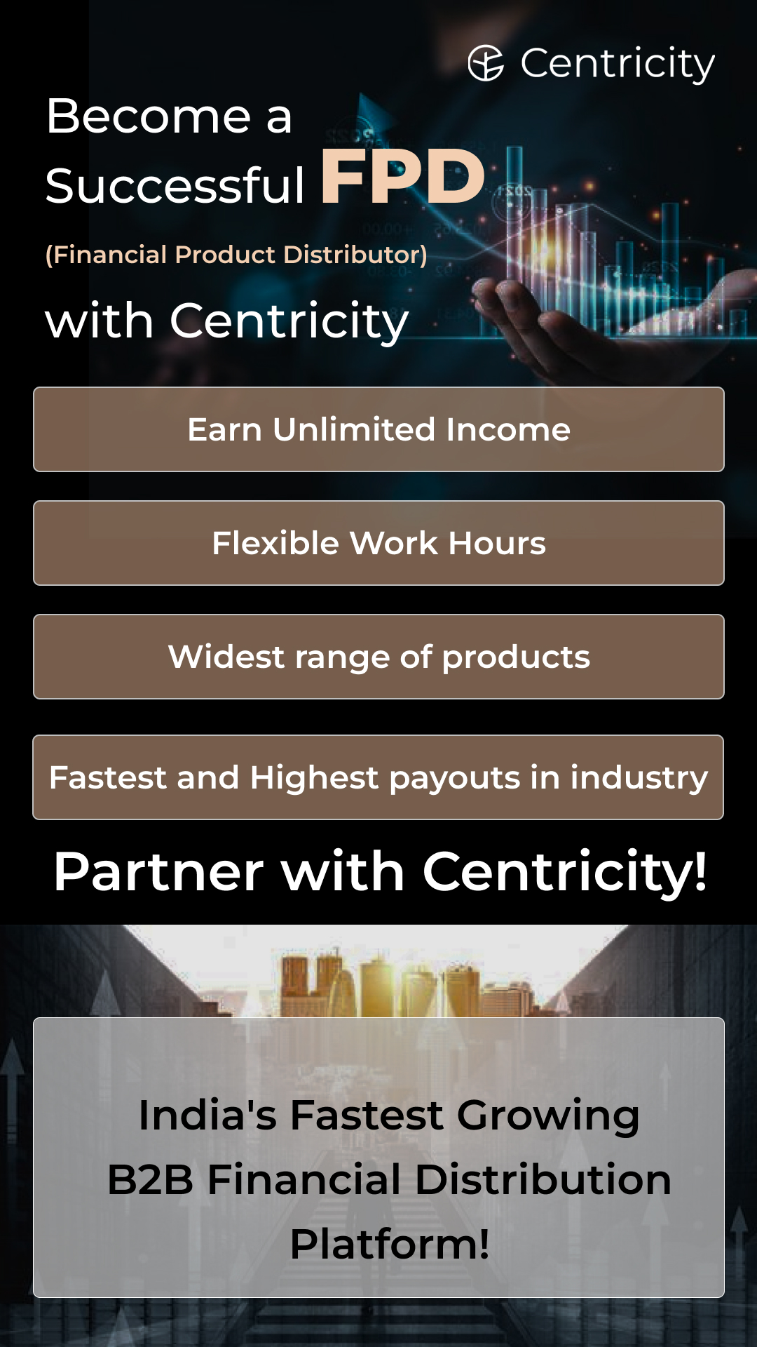 Centricity WealthTech Facebook ad