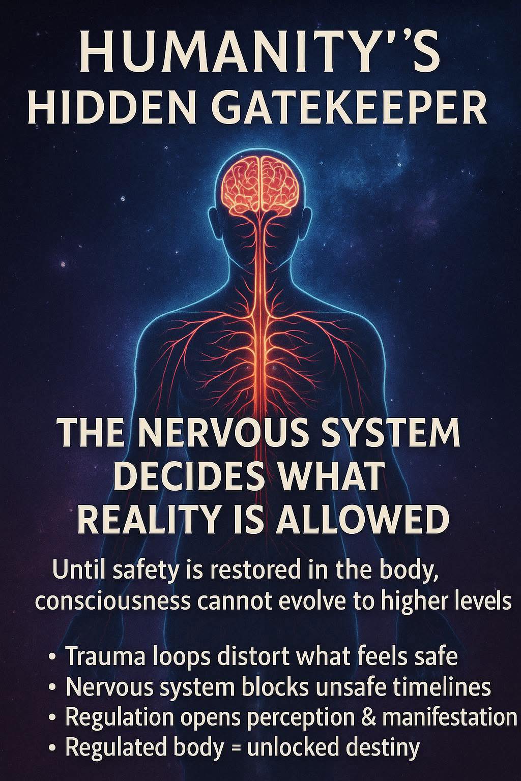 Heartmind Alchemy Healing Facebook ad: Your nervous system is the hidden gatekeeper of…