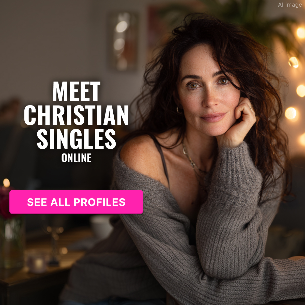 Pure Hearts Avenue Facebook ad: Platform For Christian Singles