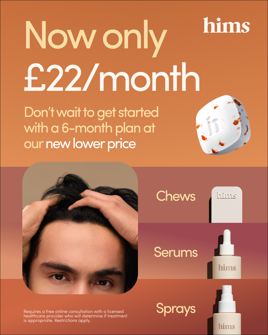 hims Facebook ad