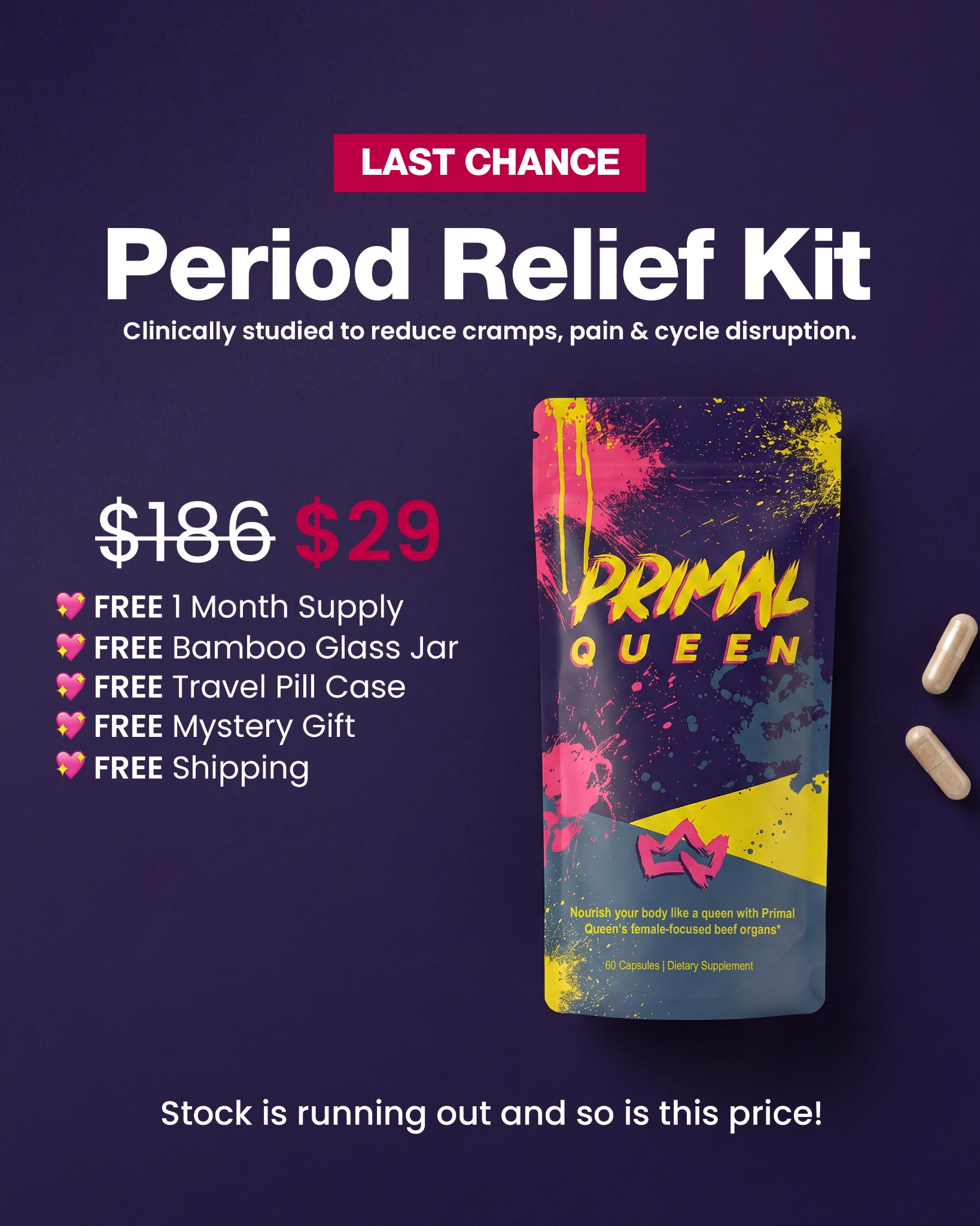 Primal Queen Facebook ad