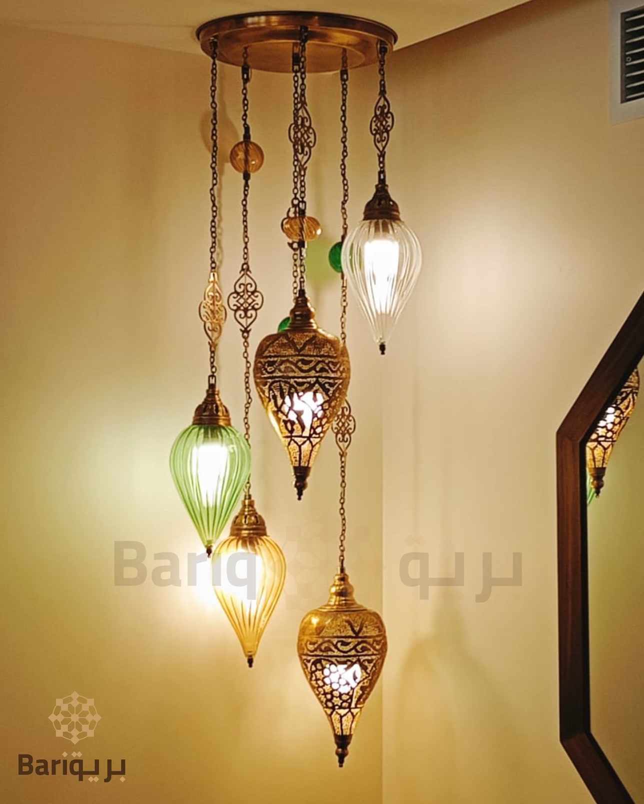 Bariq - بريق Facebook ad: تفاصيل نحاس مشغولة بإتقان، علشان كل زاوية في…