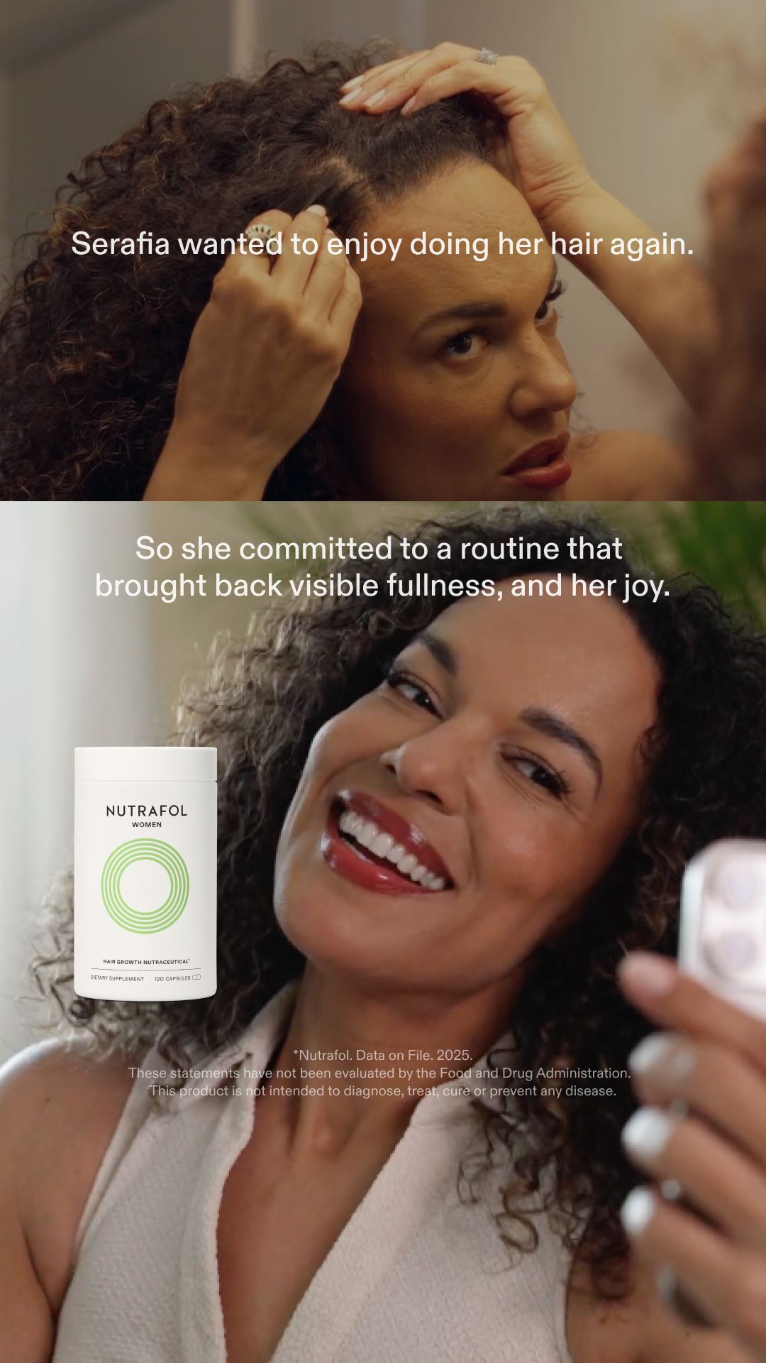 Nutrafol Facebook ad
