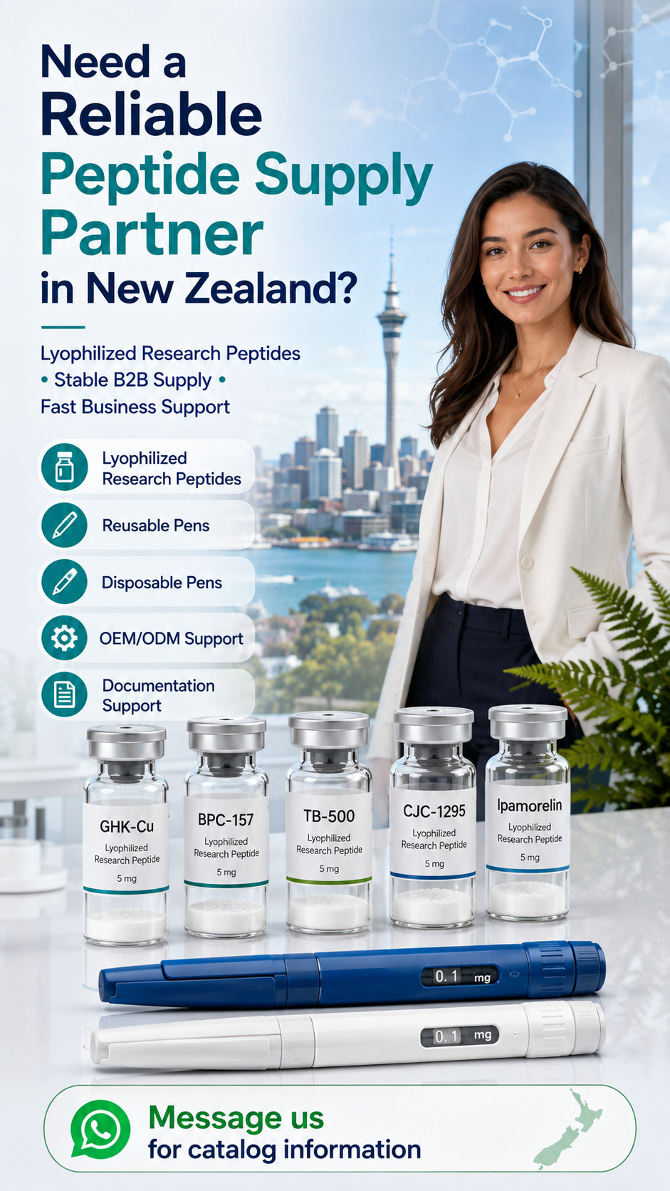 Peptide Research & Supply Facebook ad
