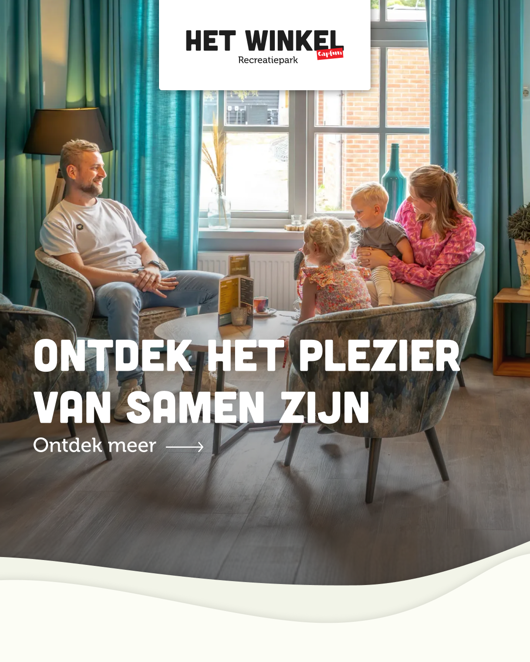 Recreatiepark Het Winkel Facebook ad from Dec 24, 2025