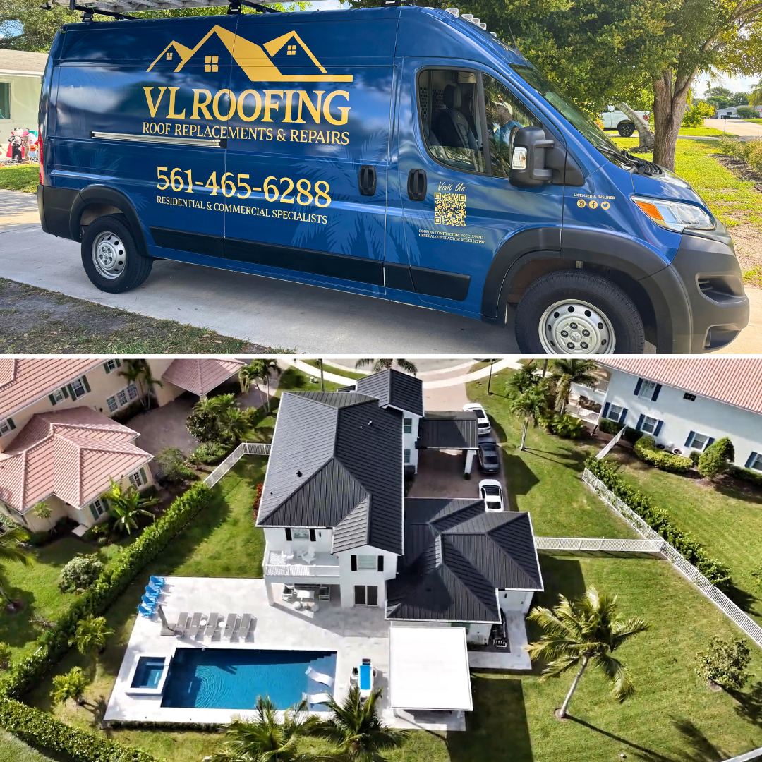 VL Roofing Facebook ad