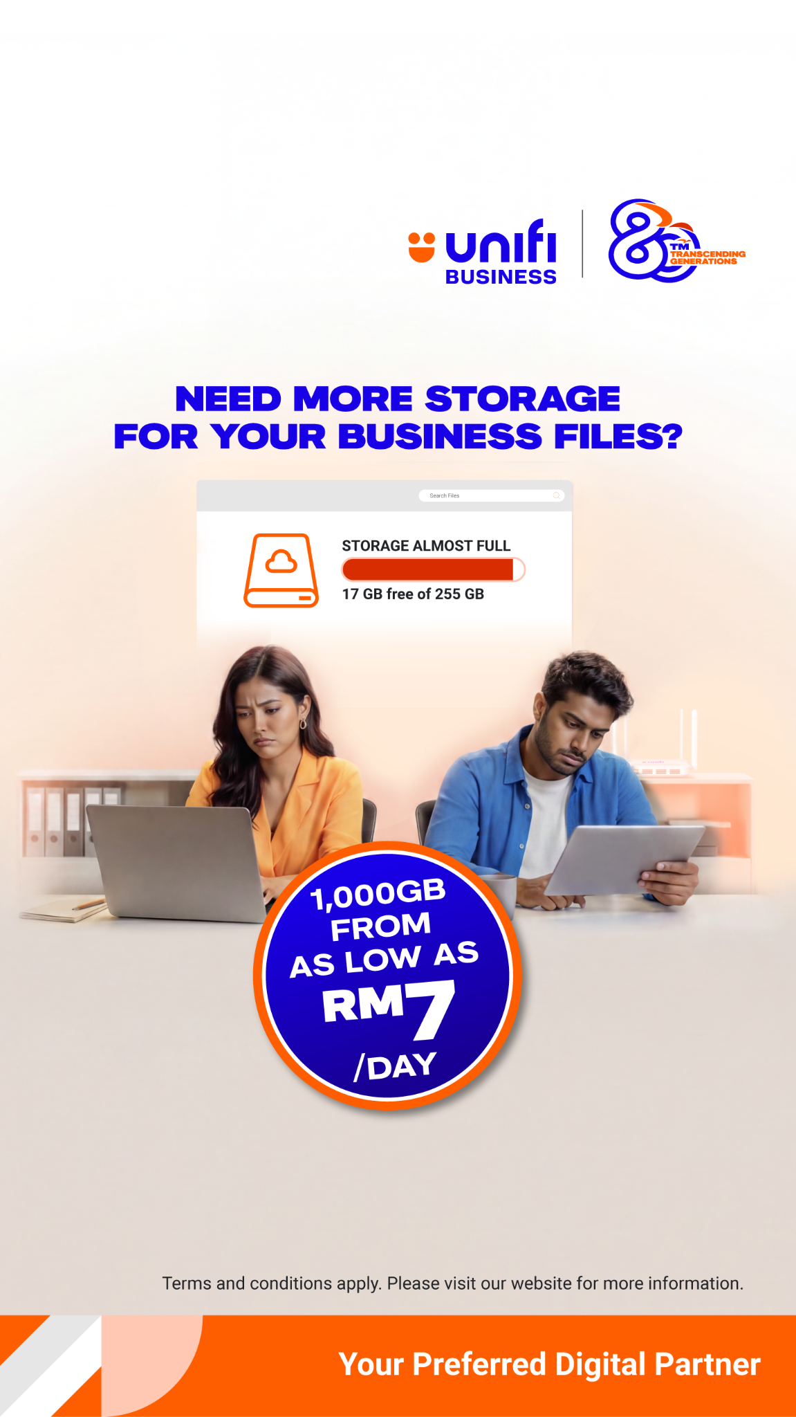 Unifi Business Facebook ad