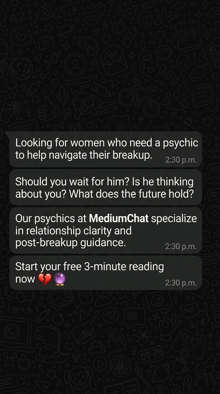 Mediumchat Facebook ad