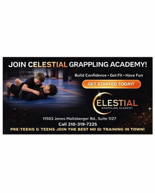 Celestial Grappling Academy Facebook ad: Martial Arts School