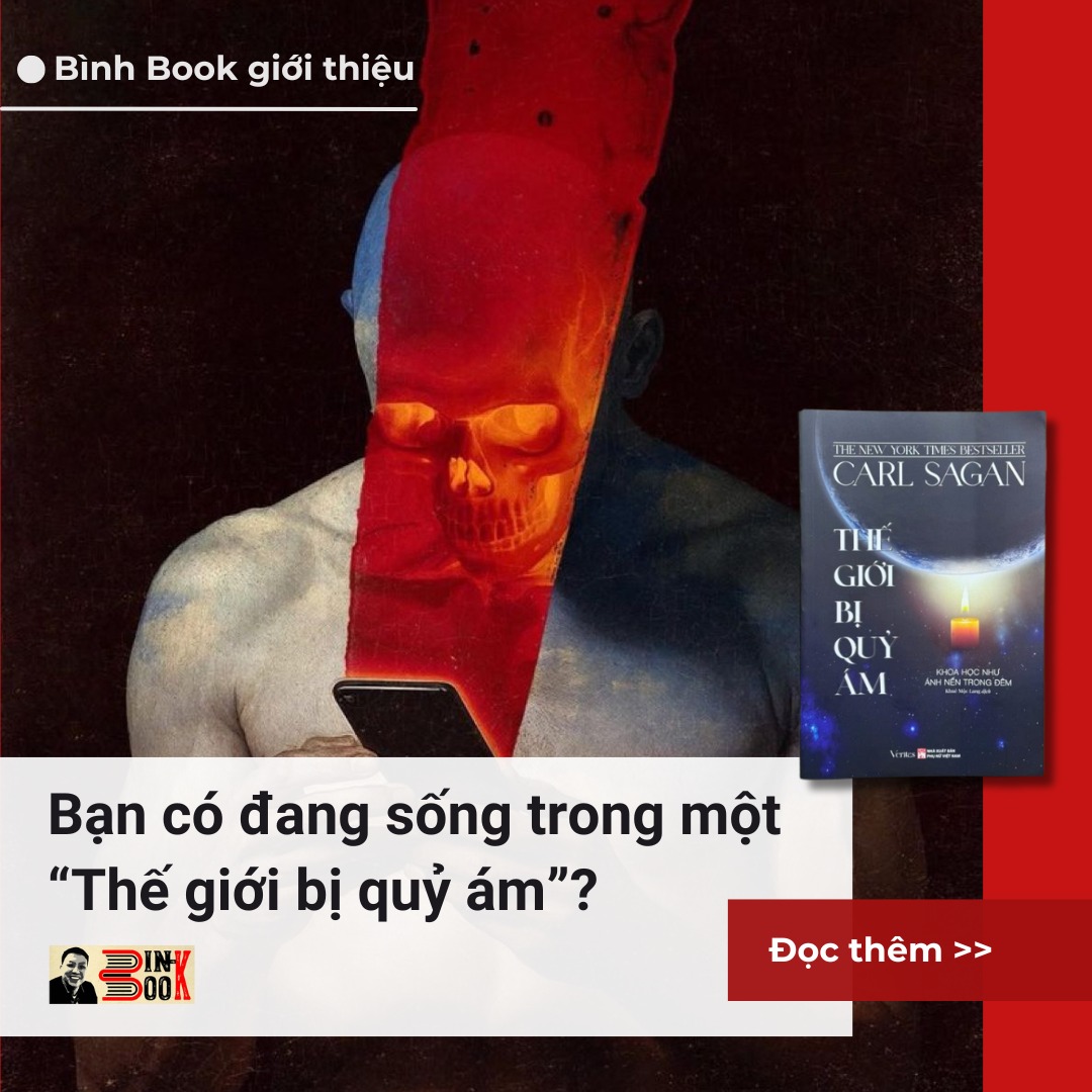 Bình Bán Book Facebook ad: Năm 1995, khi Carl Sagan xuất bản Thế…