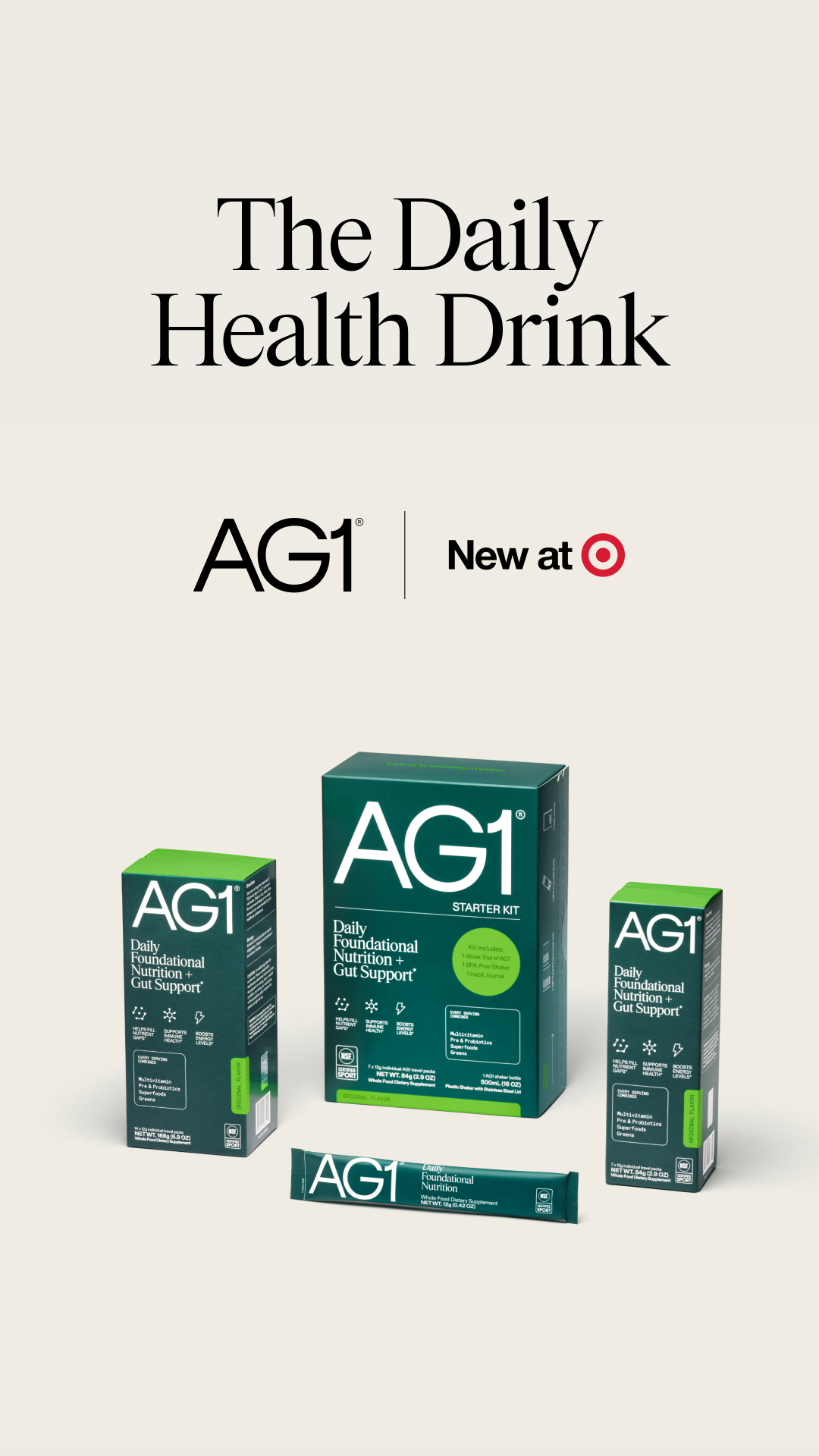 AG1 by Athletic Greens Facebook ad
