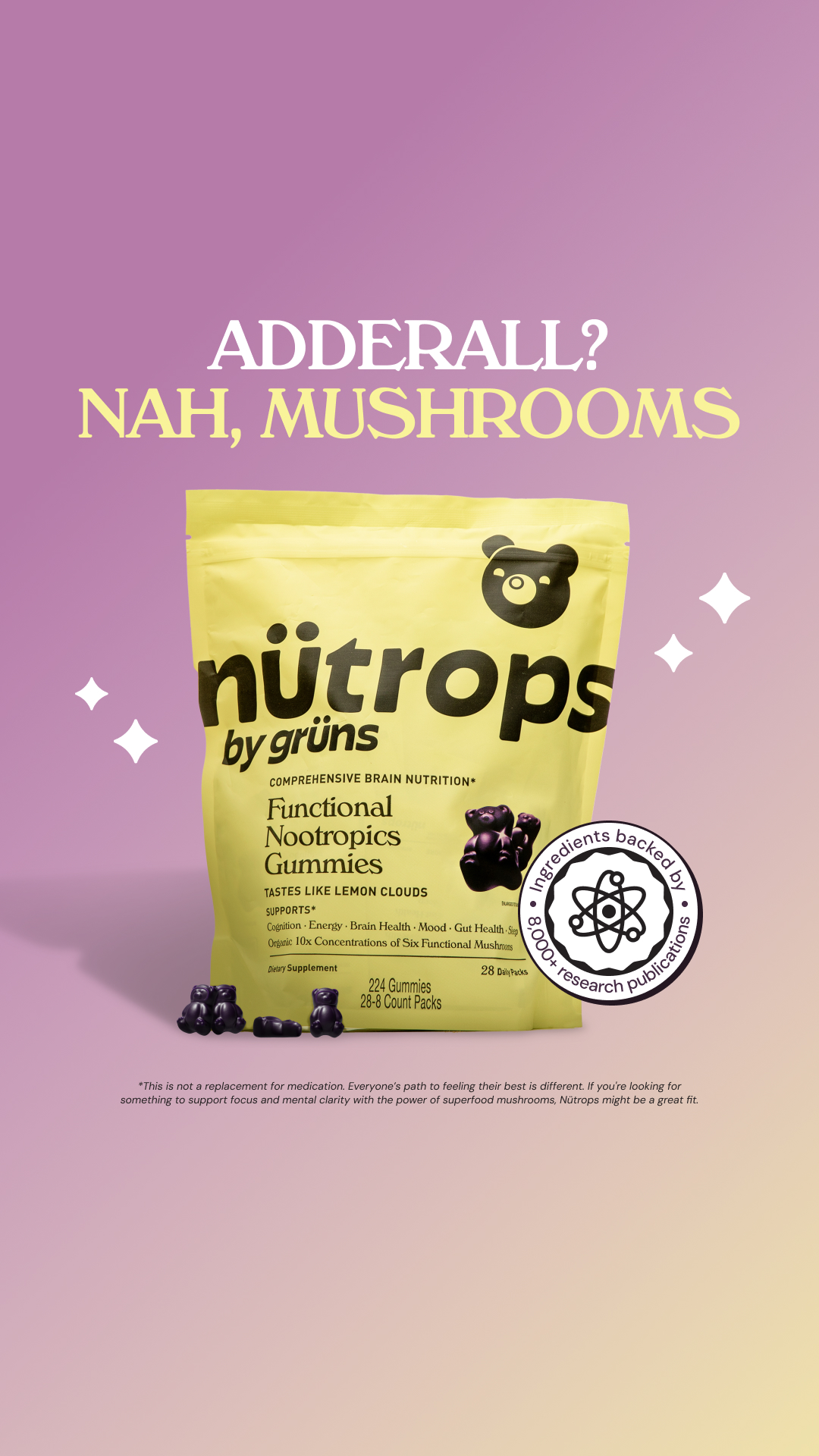 Nütrops Facebook ad