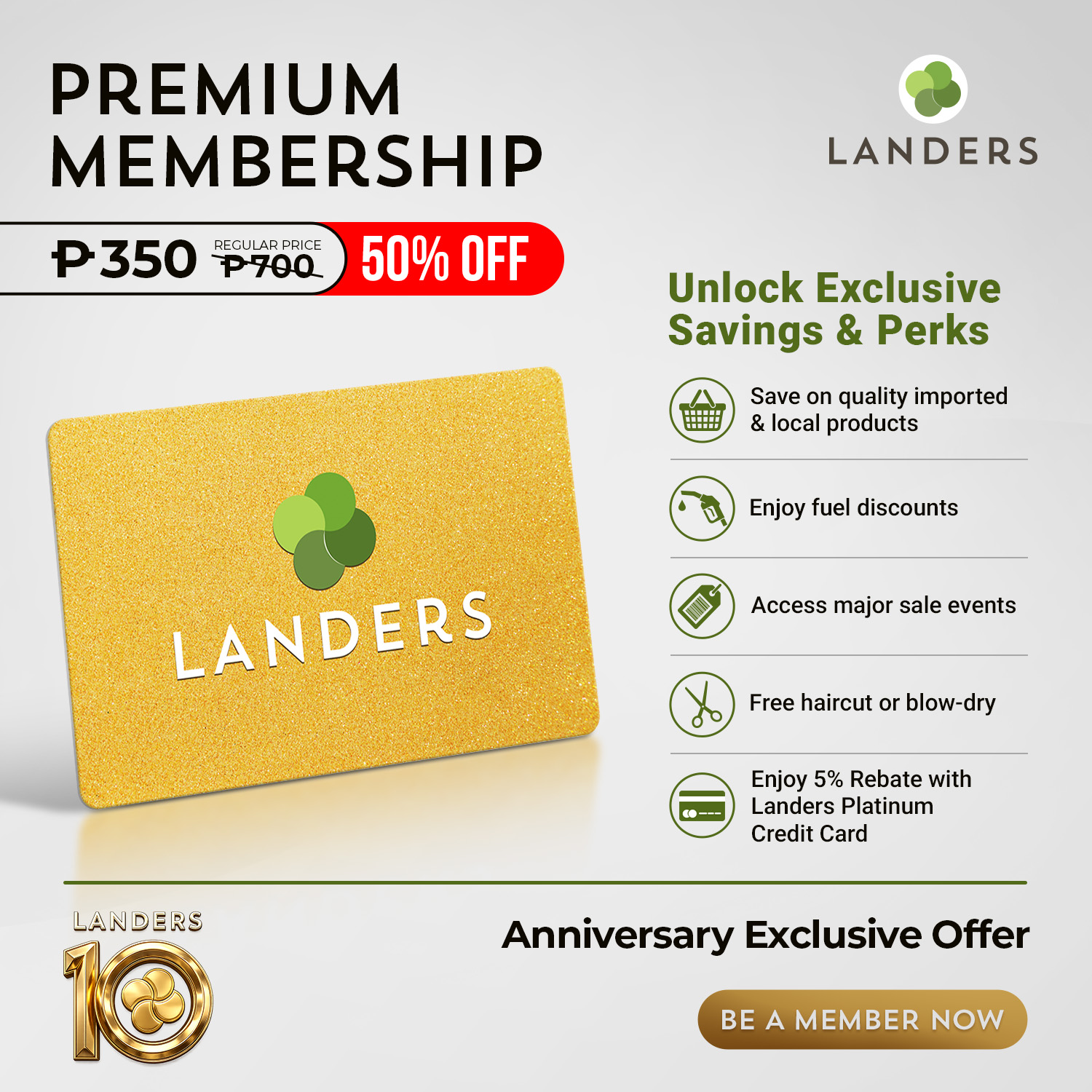Landers Superstore Facebook ad