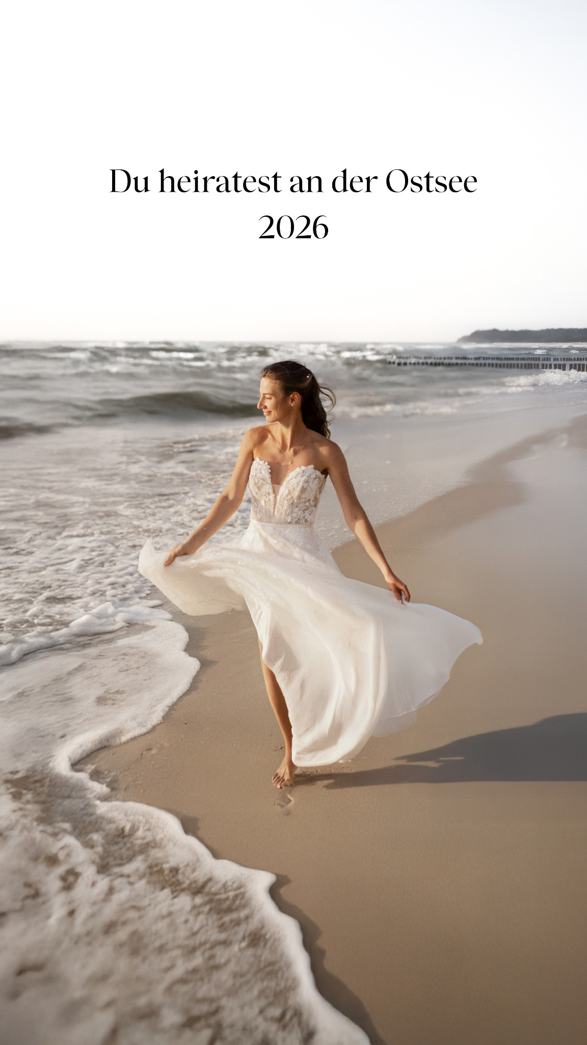 Grit & Andreas Photography Facebook ad: Hochzeit 2026 an der Ostsee? Wir haben noch freie Termine.