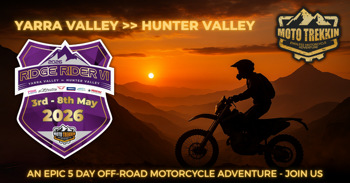 Moto Trekkin Facebook ad: Click the image to request the information kit with…