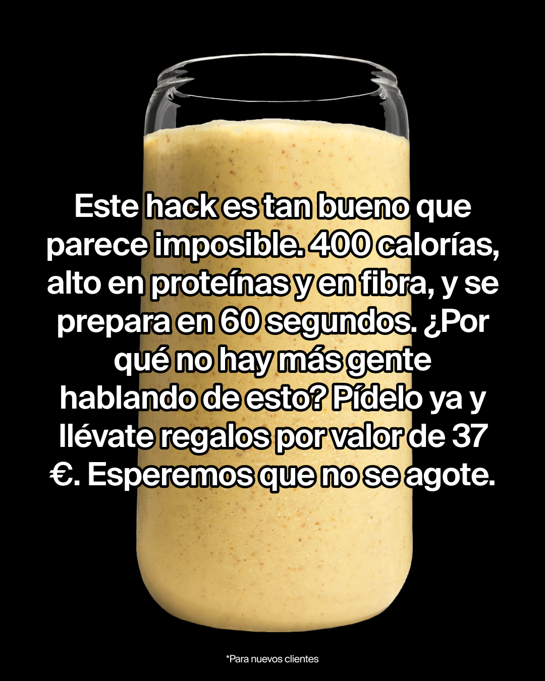 Huel Facebook ad: ¿Te tocan varias reuniones seguidas? Déjanos la comida a…