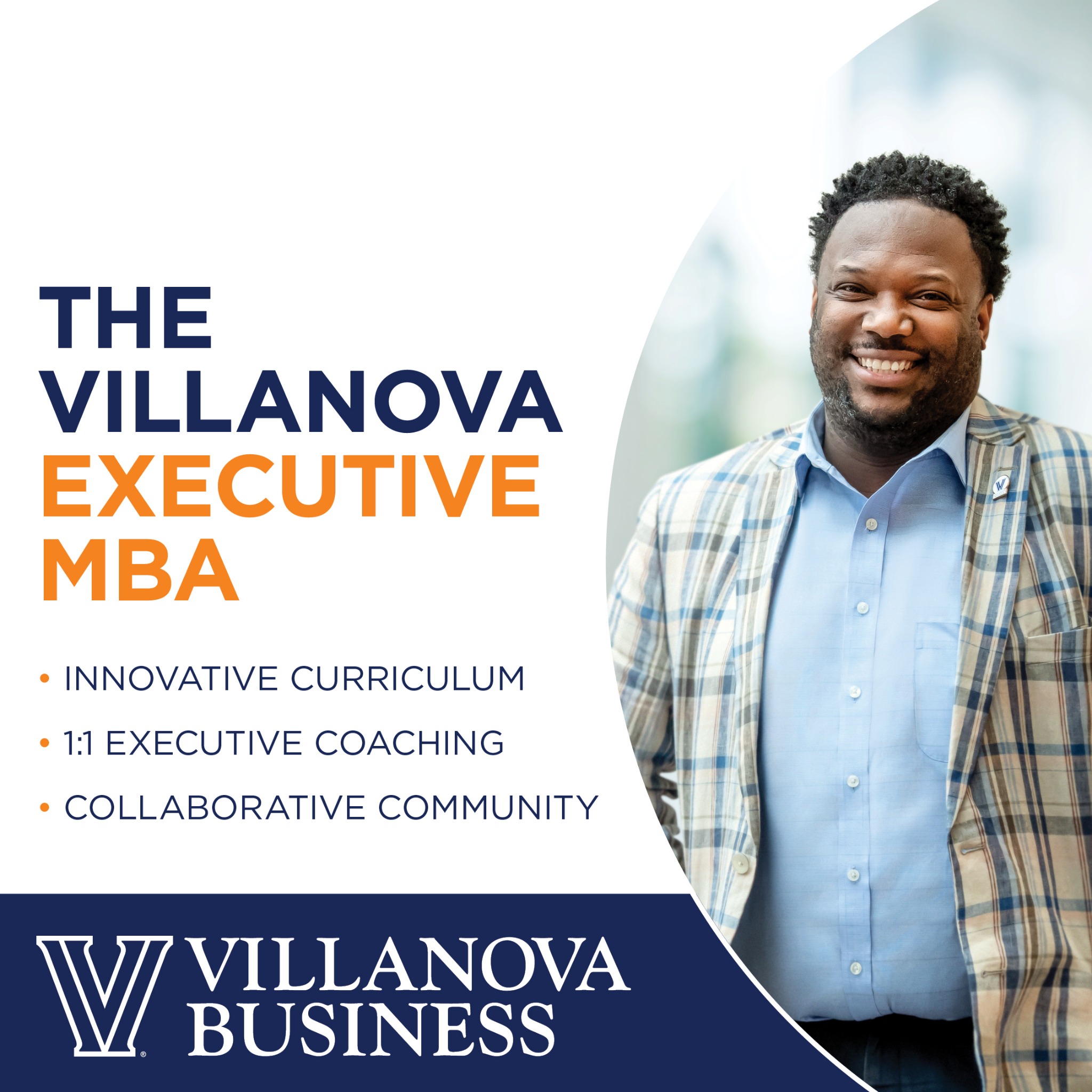 Villanova School of Business Facebook ad