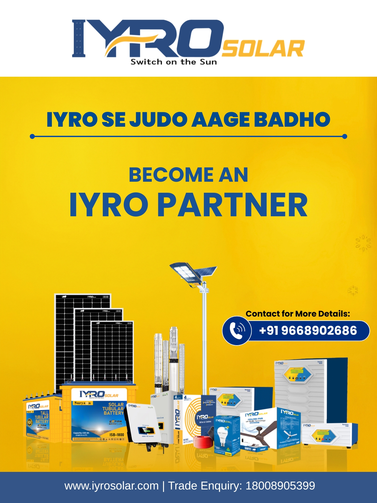 IYRO Facebook ad: Ready to grow with the power of solar?