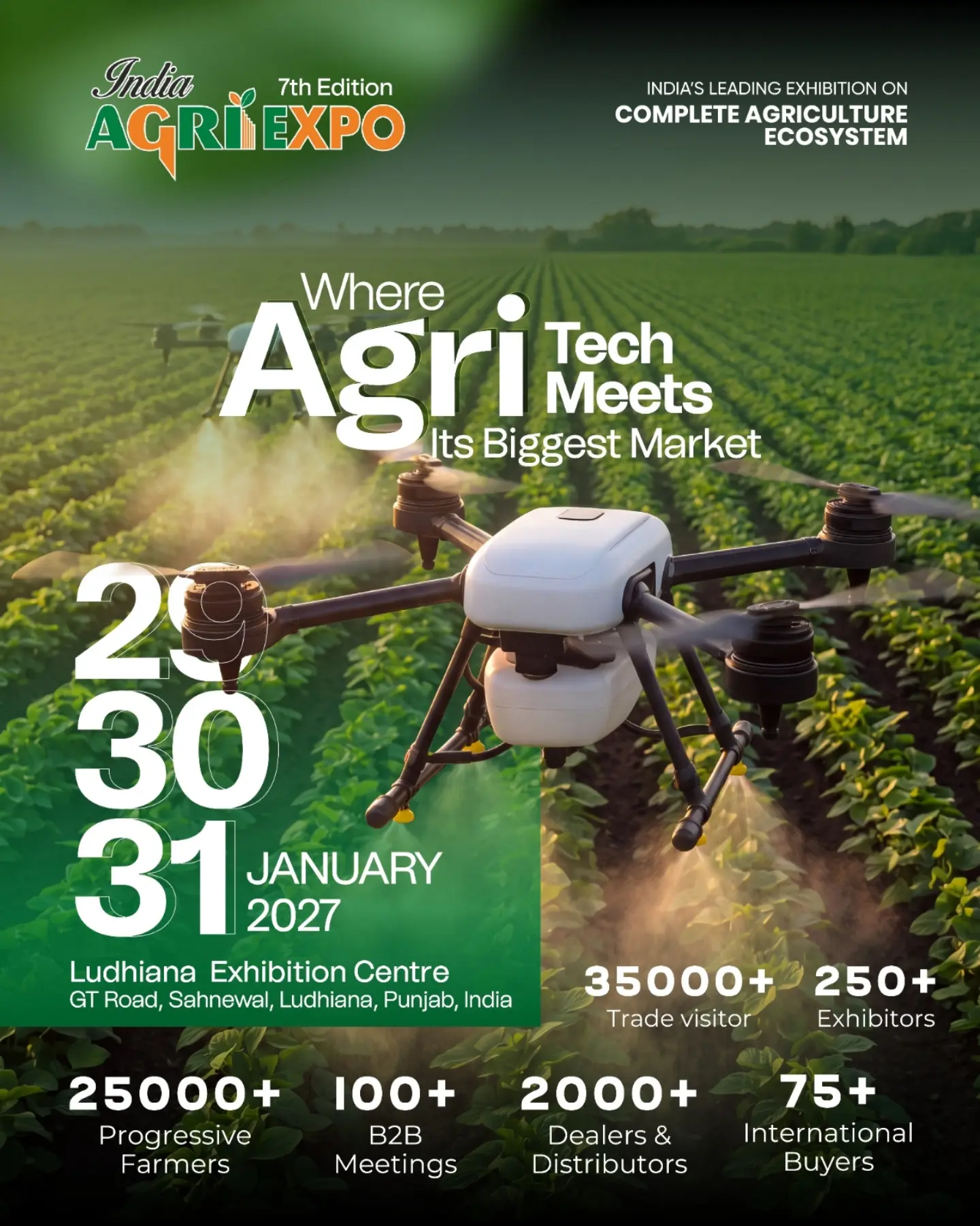 India Agri Expo Facebook ad: Book your Stall