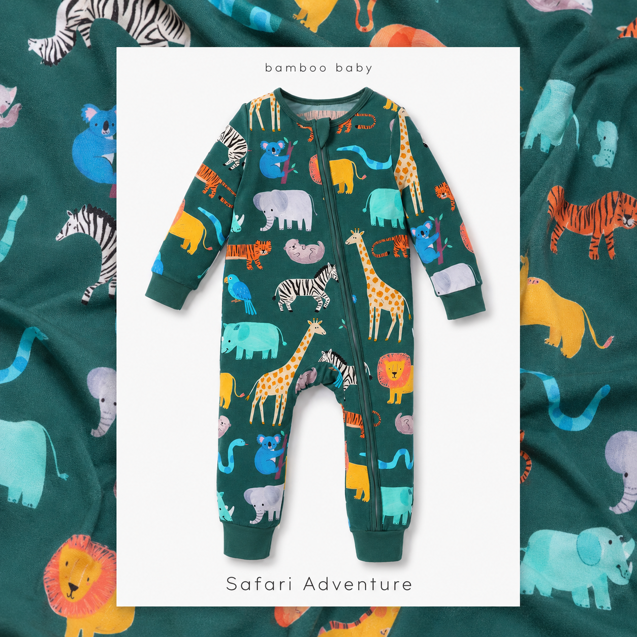 PatPat Facebook ad: Bamboo Baby Clothes | Eco Soft Babywear