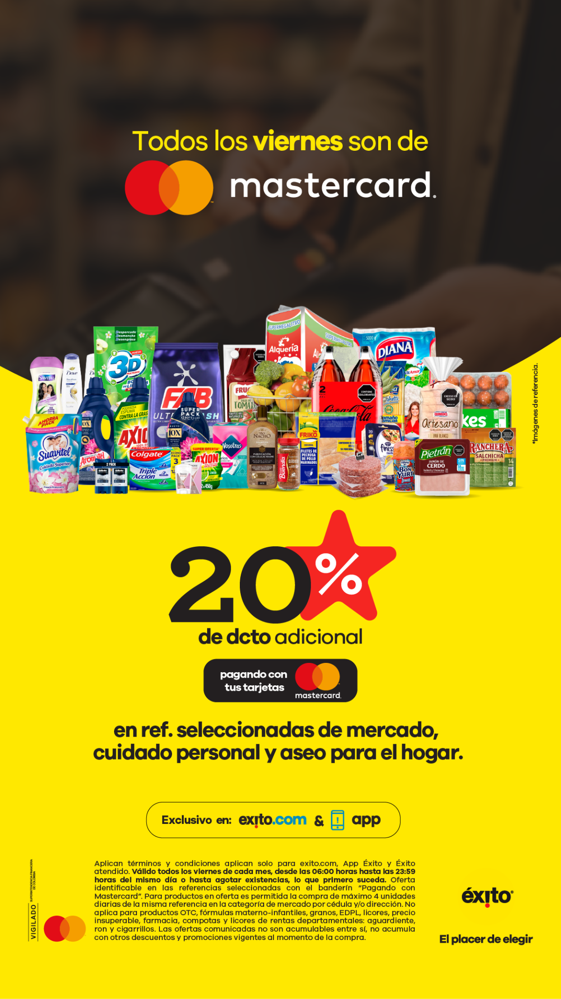 Éxito Facebook ad