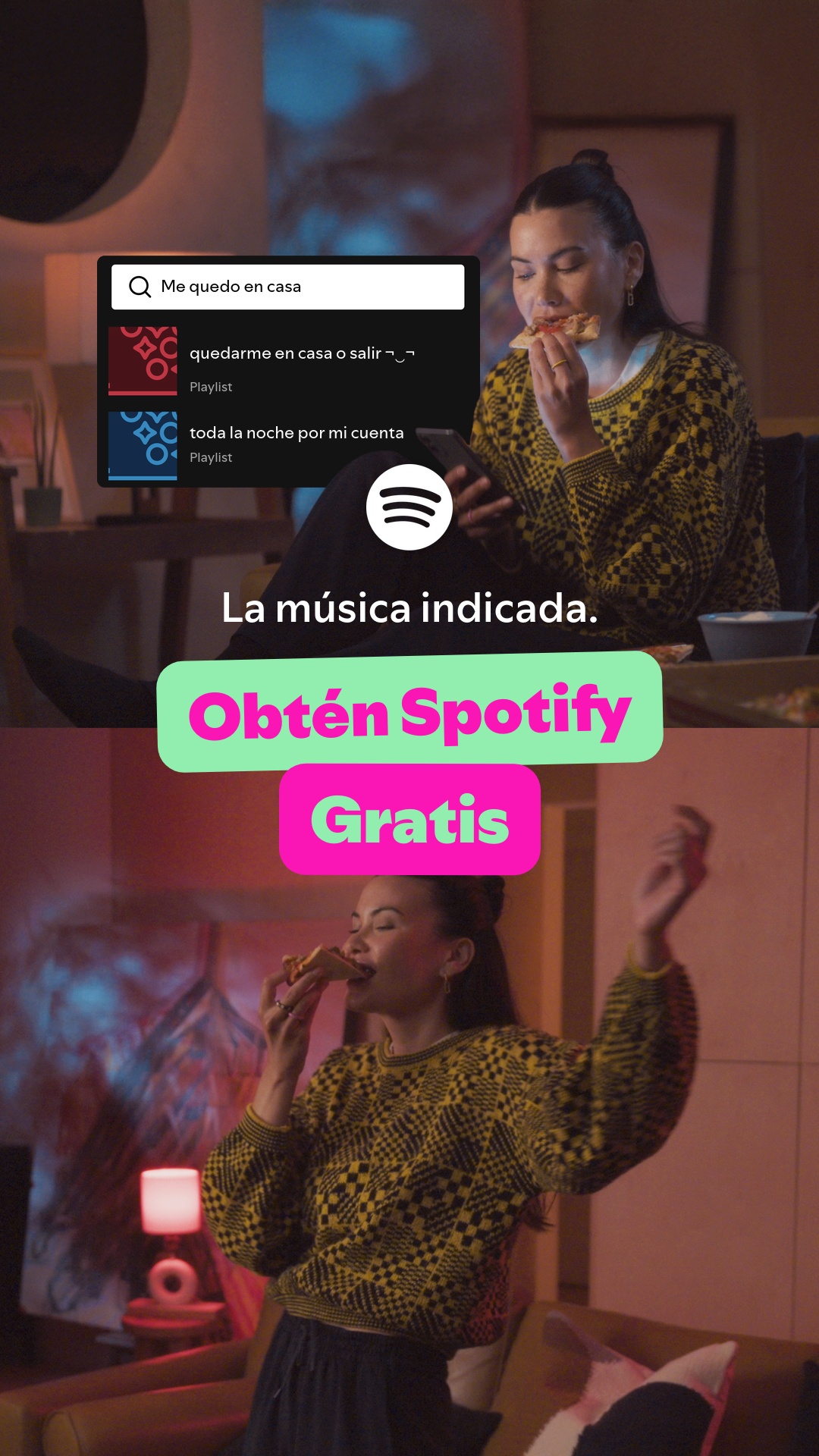 Spotify Facebook ad