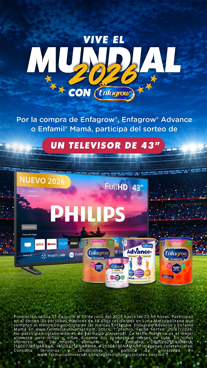 Farmacia Universal Perú Facebook ad