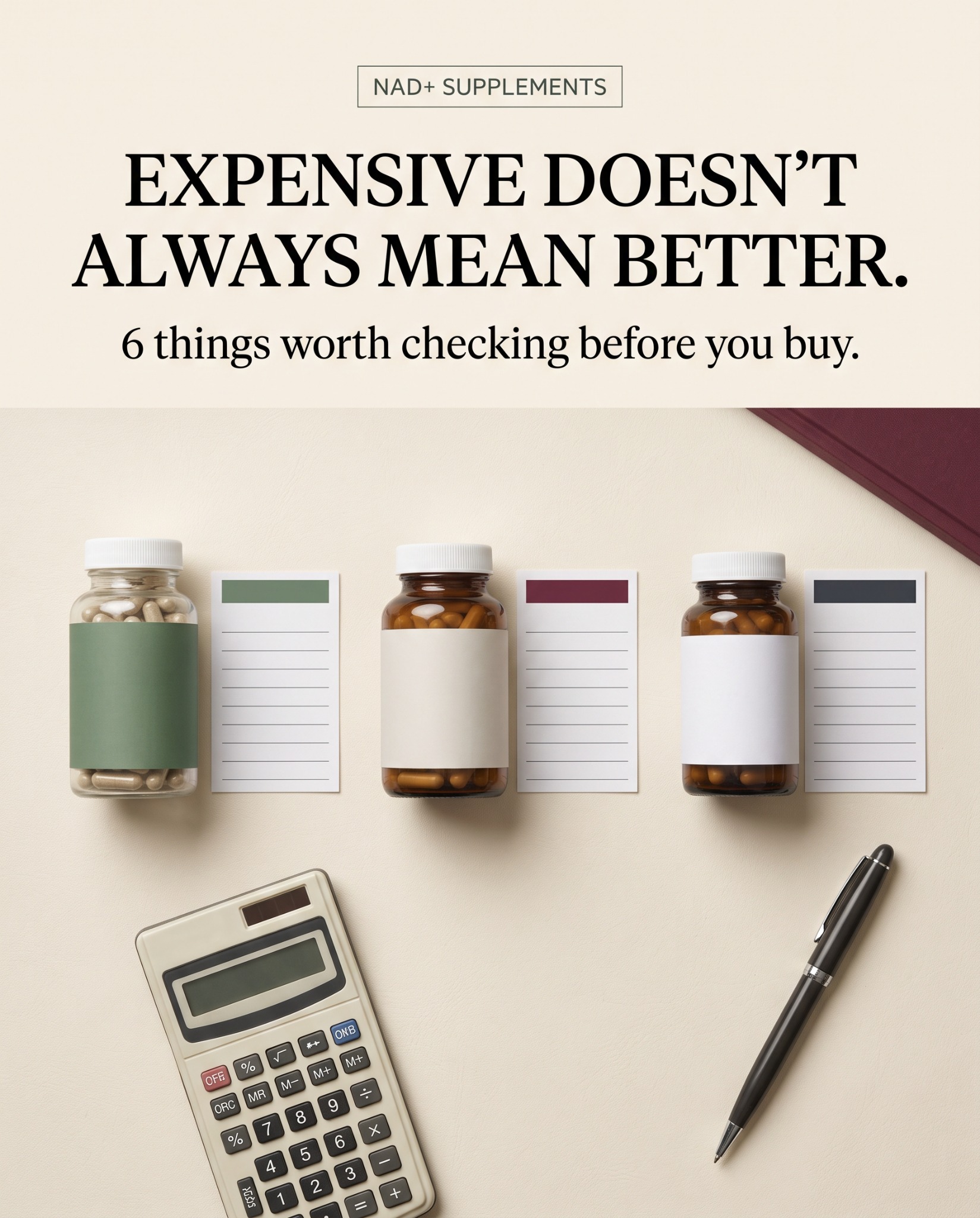 Longevity Reviewed Facebook ad: Would Your NAD+ Supplement Pass The Test?