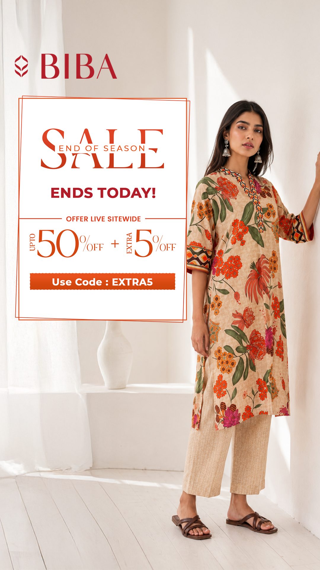 BIBA Facebook ad