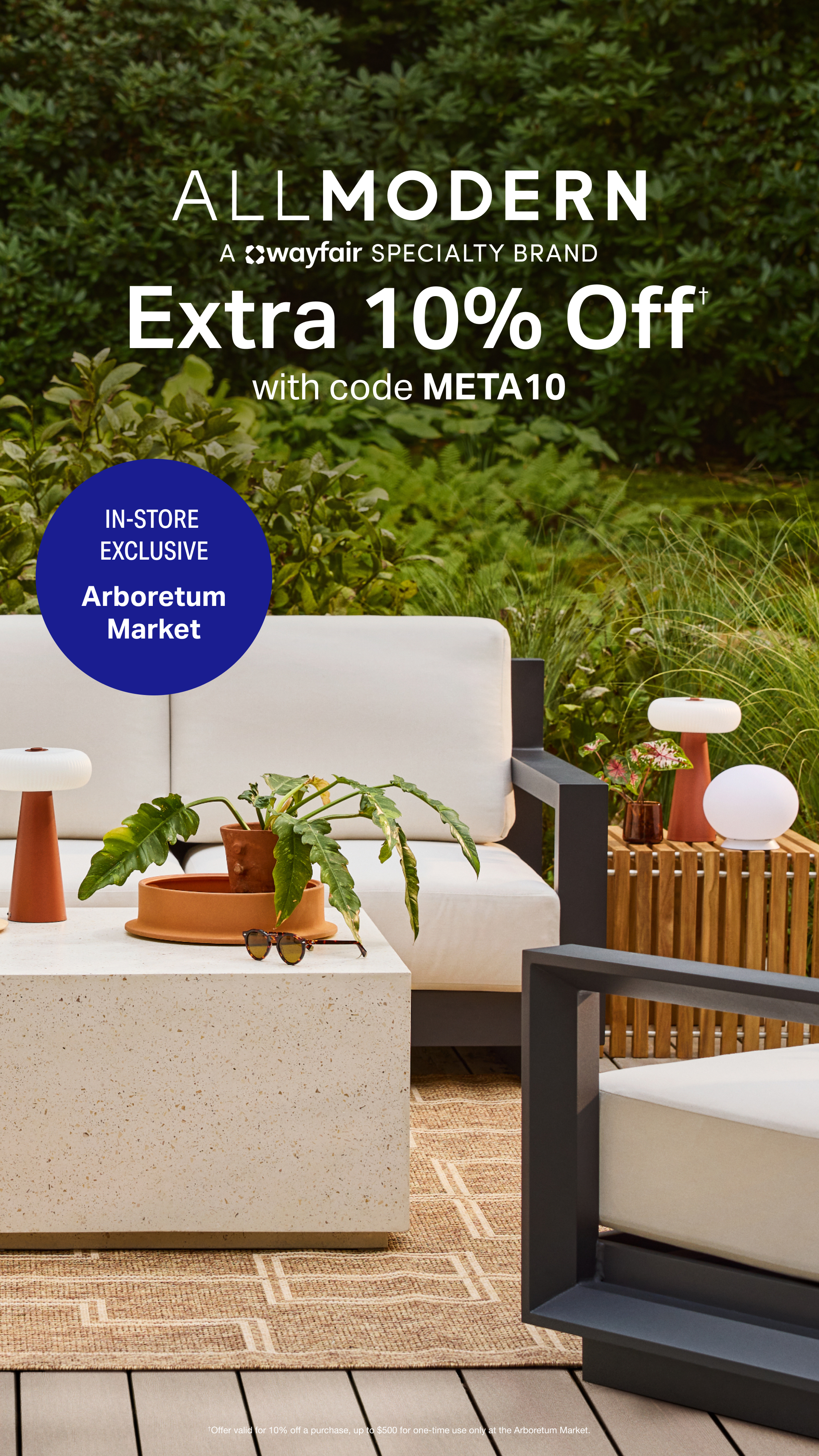 AllModern Facebook ad