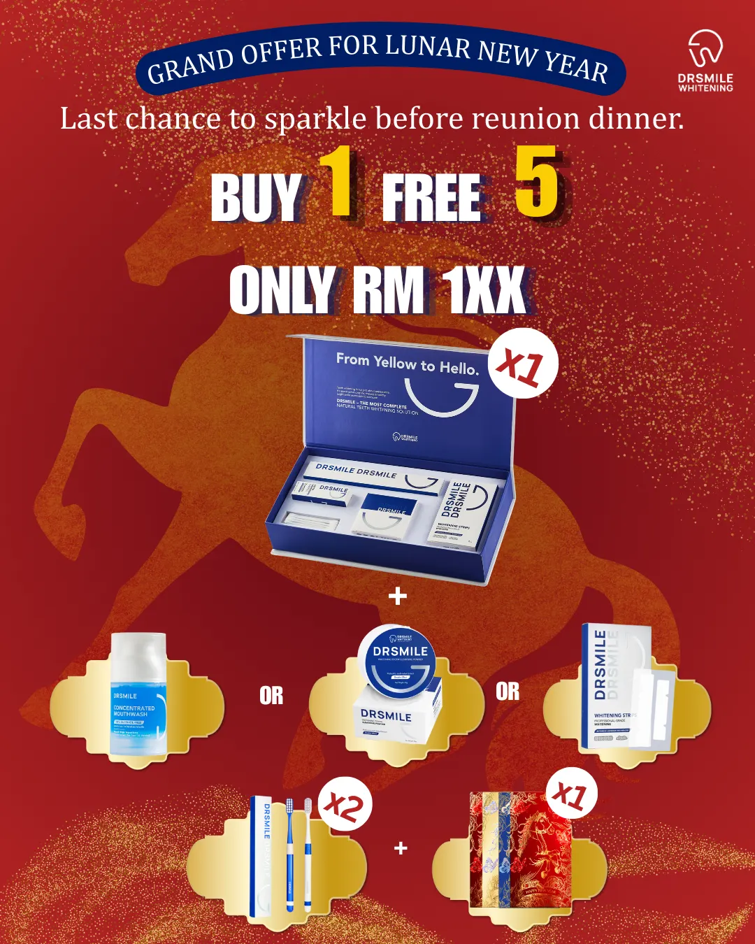 Dr Smile Whitening Solution Facebook ad