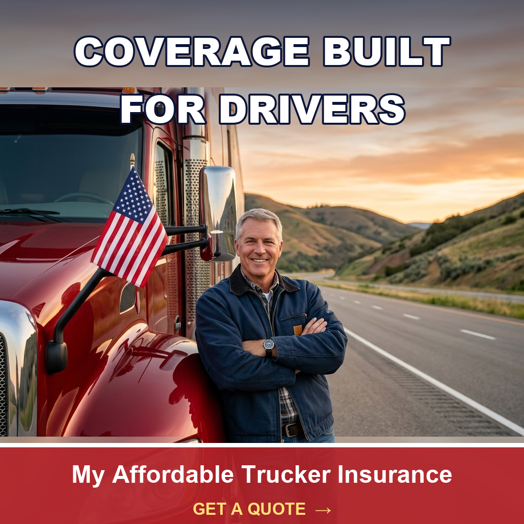 My Affordable Trucker Insurance Facebook ad