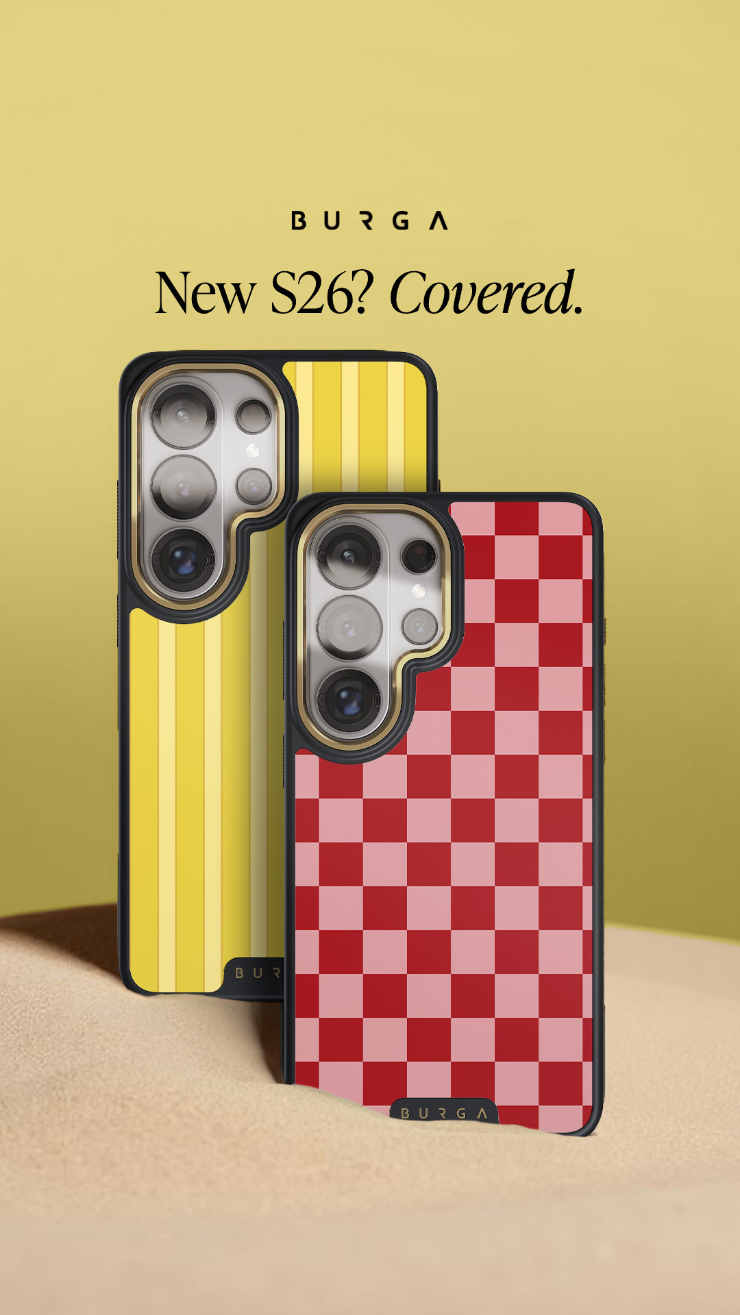 BURGA Cases Facebook ad