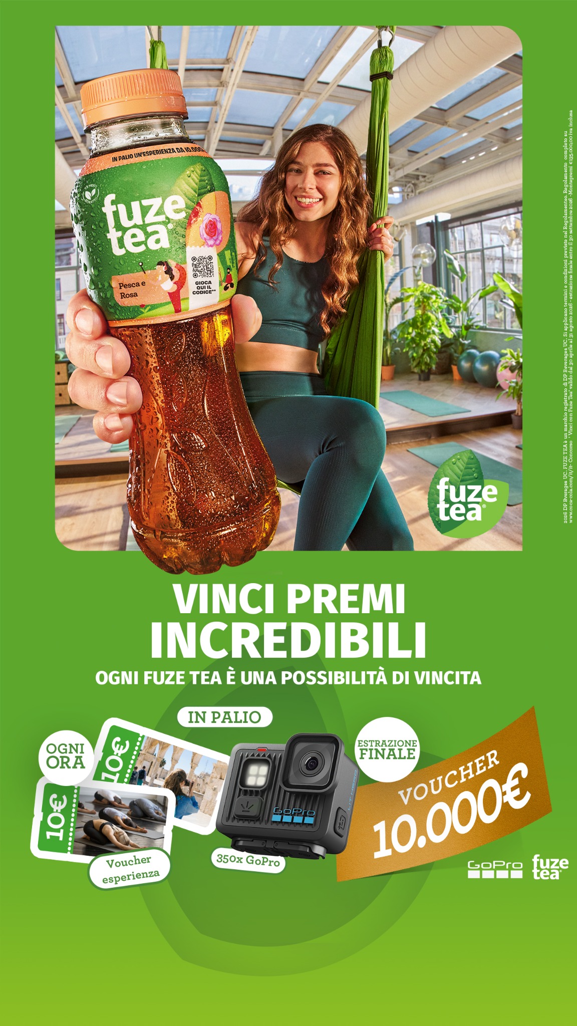 Fuze Tea Europe Facebook ad