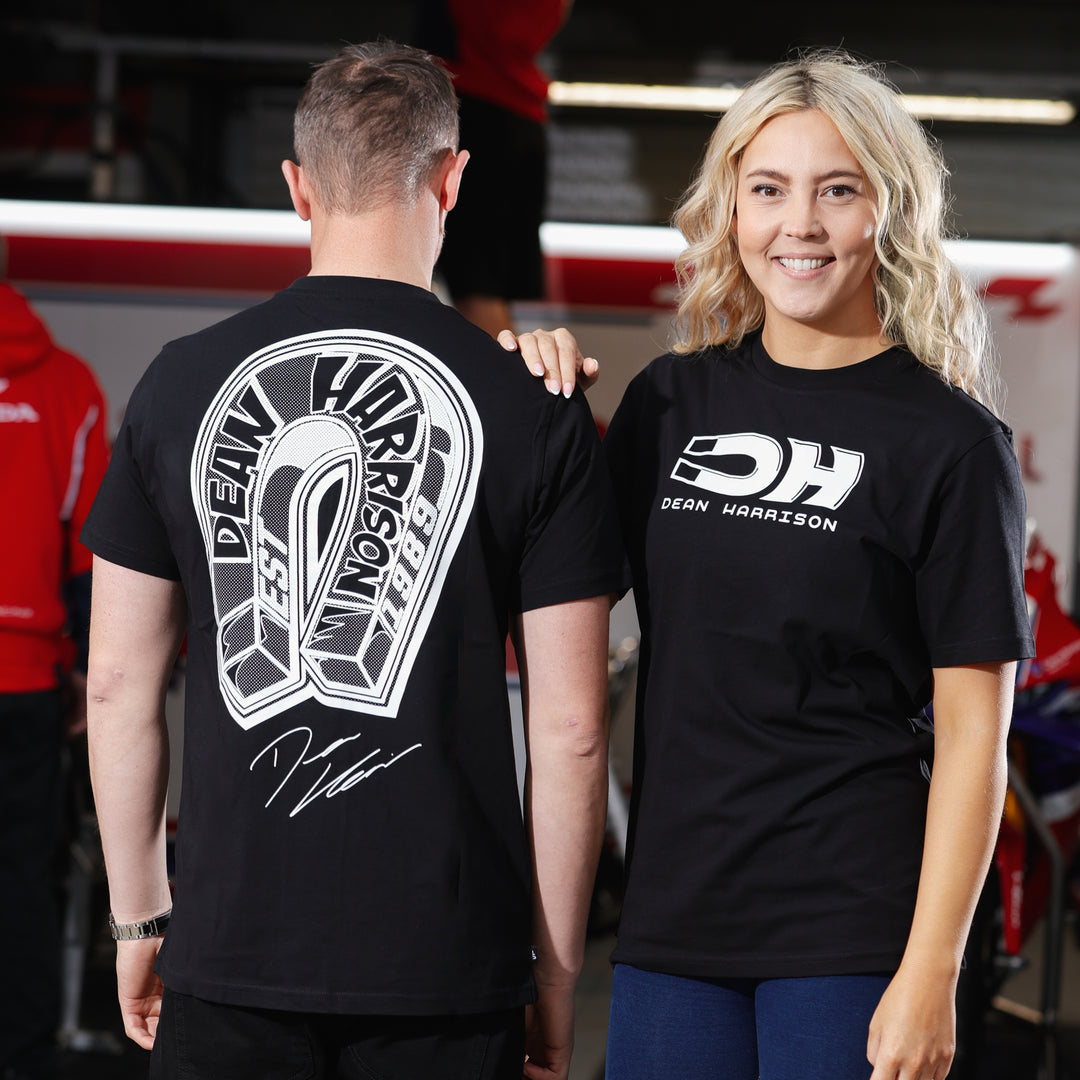 Spada Motorcycle Clothing Facebook ad: Official DEAN HARRISON MERCH!