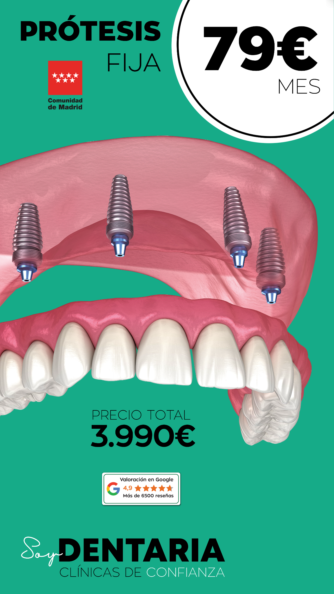 Soy Dentaria Clínicas de Confianza Facebook ad