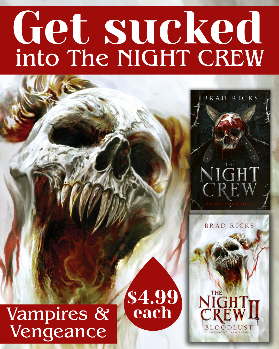 Crystal Lake Publishing Facebook ad