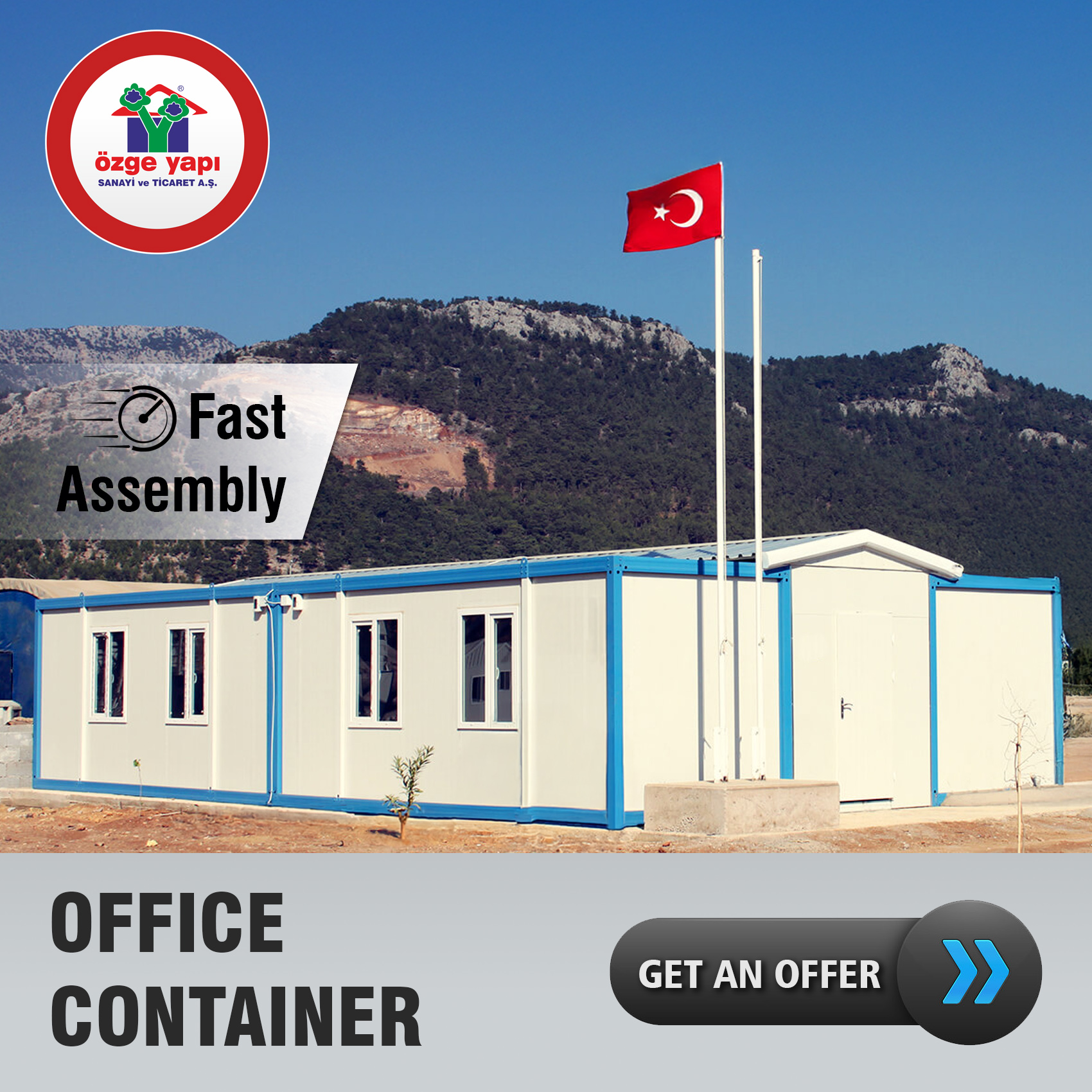 Özge Yapı A.Ş. Facebook ad: Ozge Yapı offers a complete range of prefabricated…