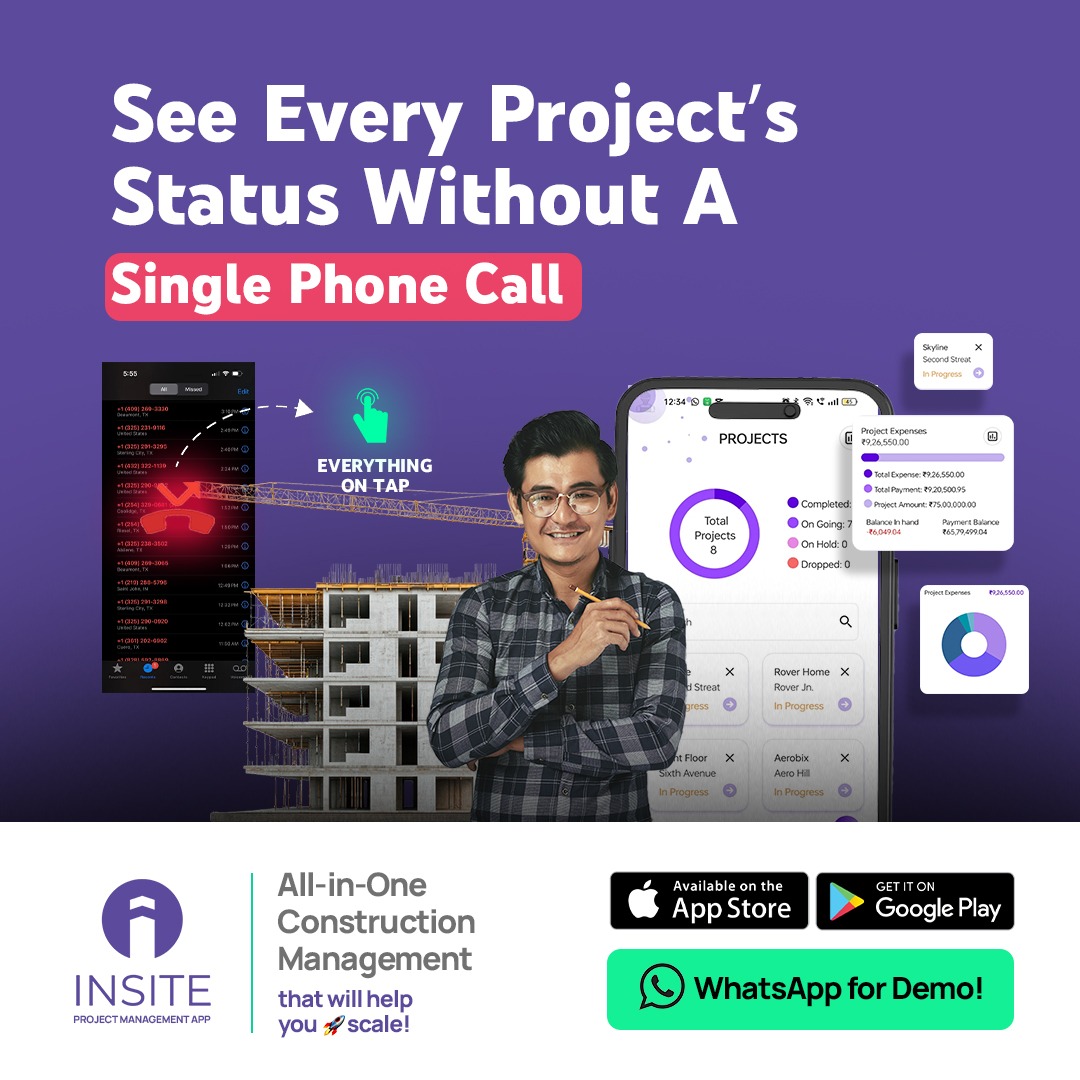 Insite Project Management App Facebook ad